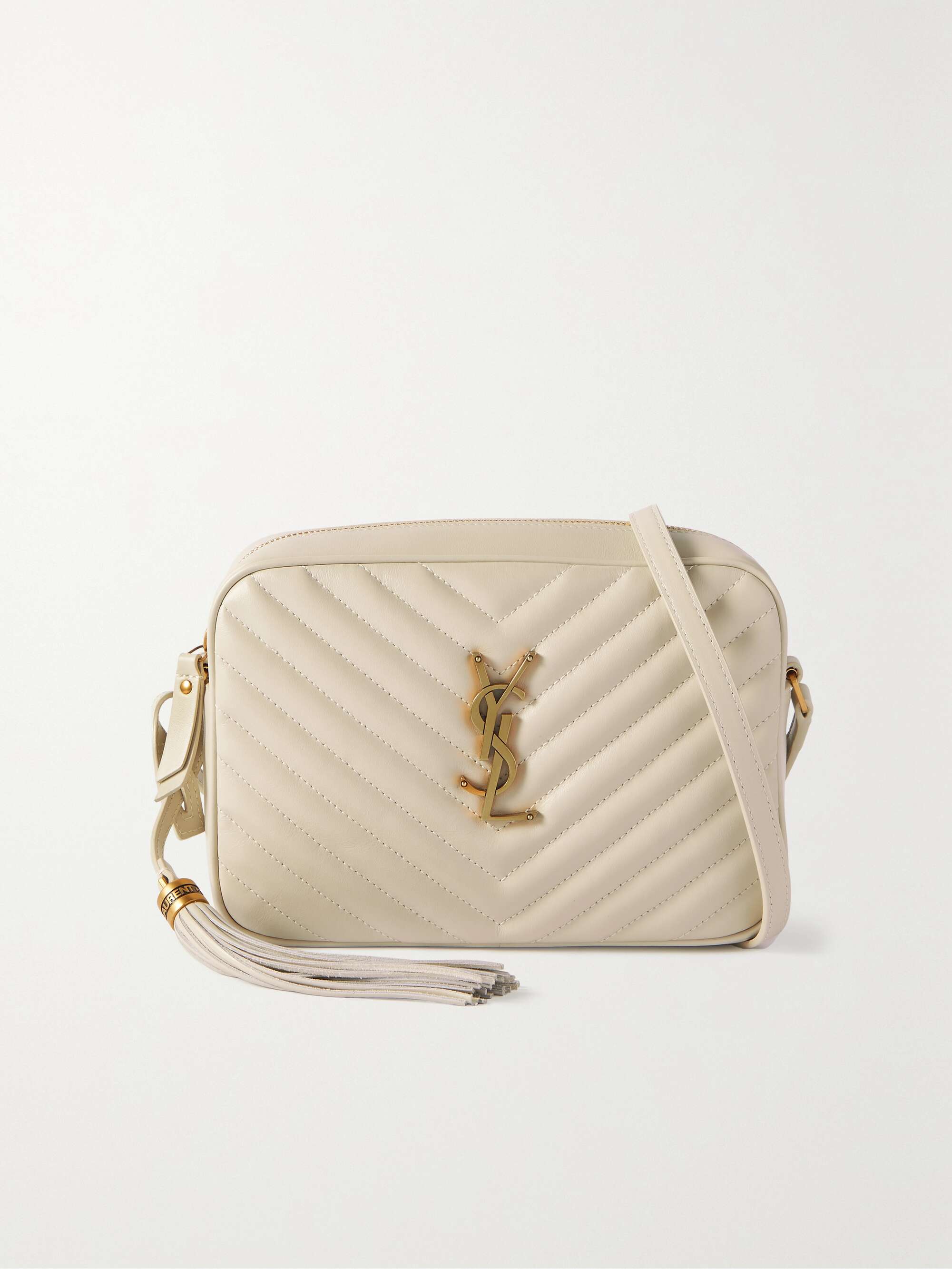 white ysl bag