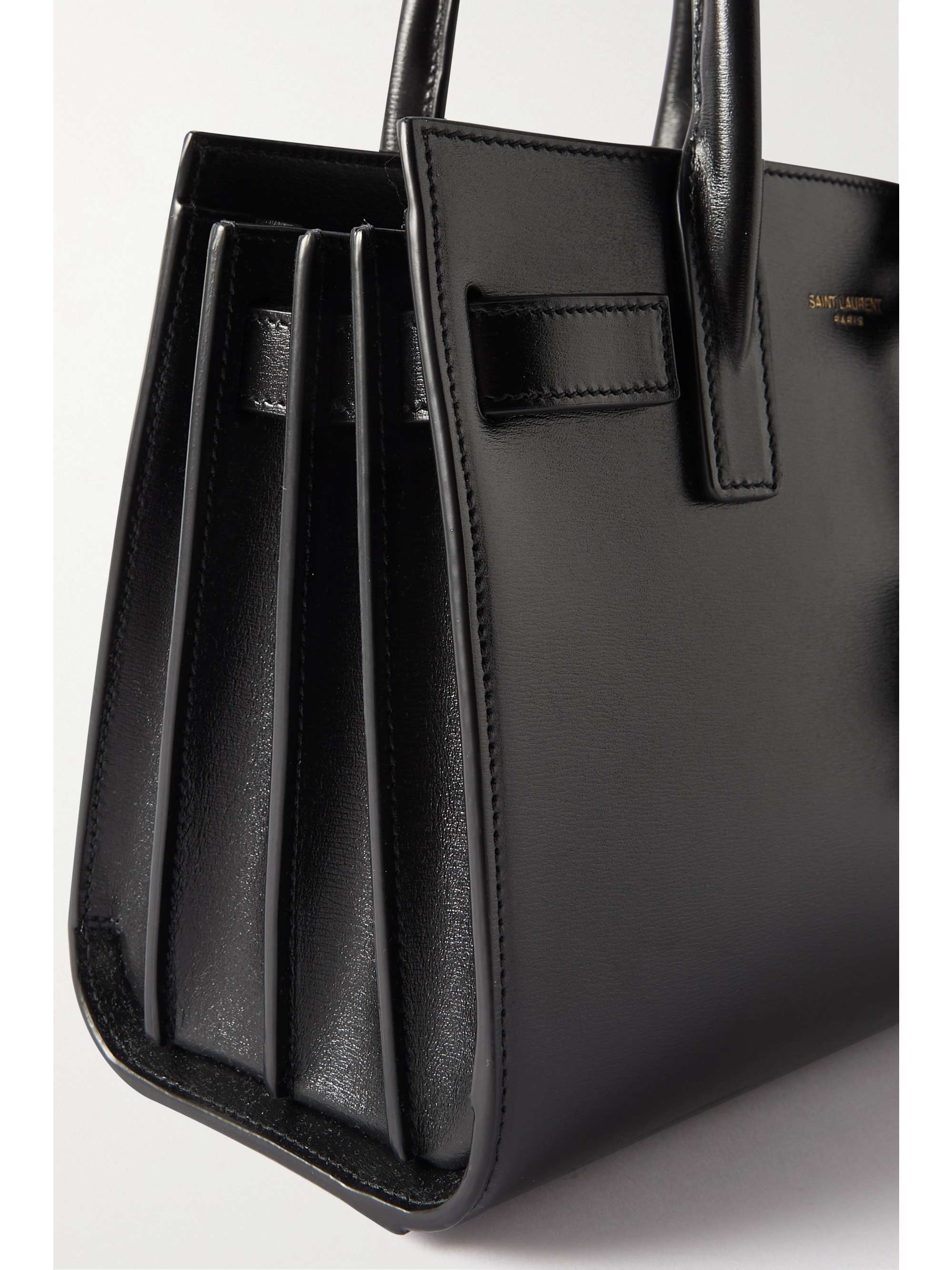 SAINT LAURENT Sac De Jour Nano leather tote