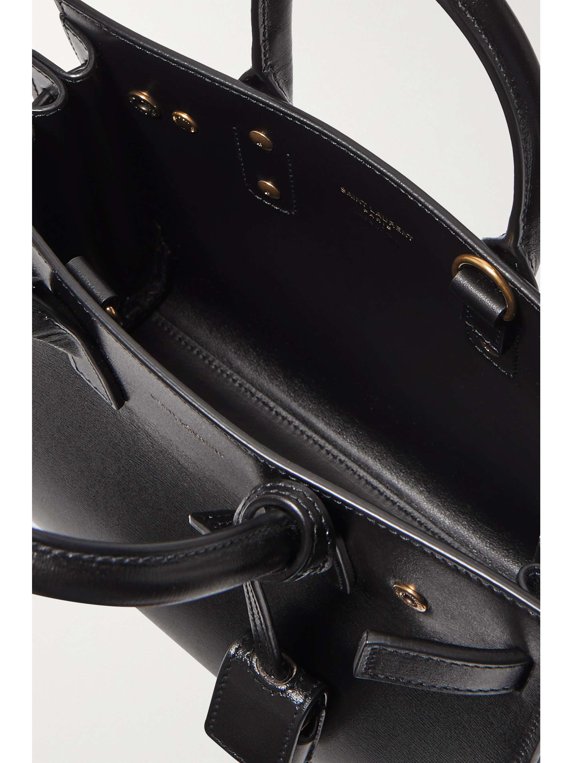 SAINT LAURENT Sac De Jour Nano leather tote