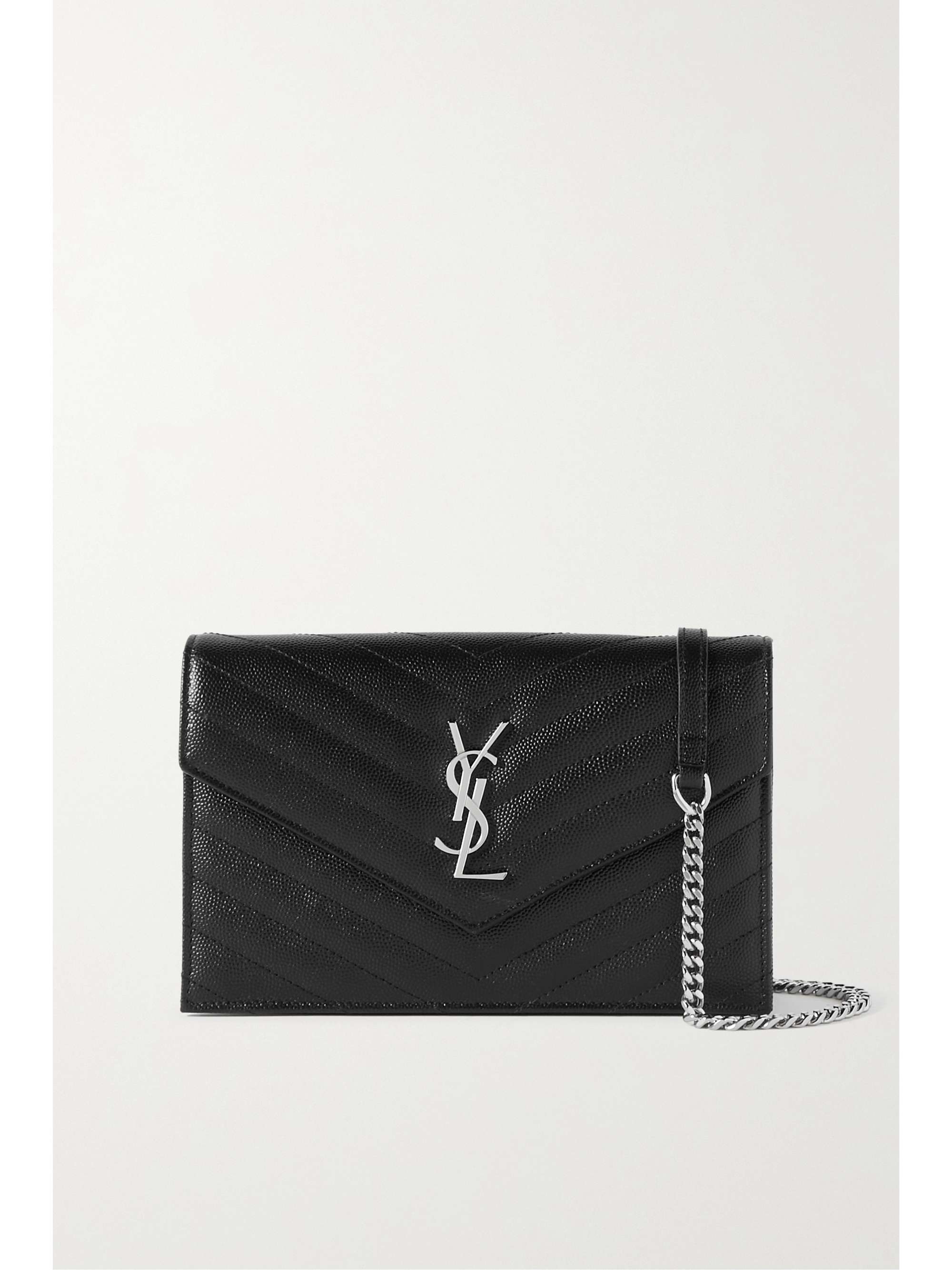 Saint Laurent Monogram Chain Wallet