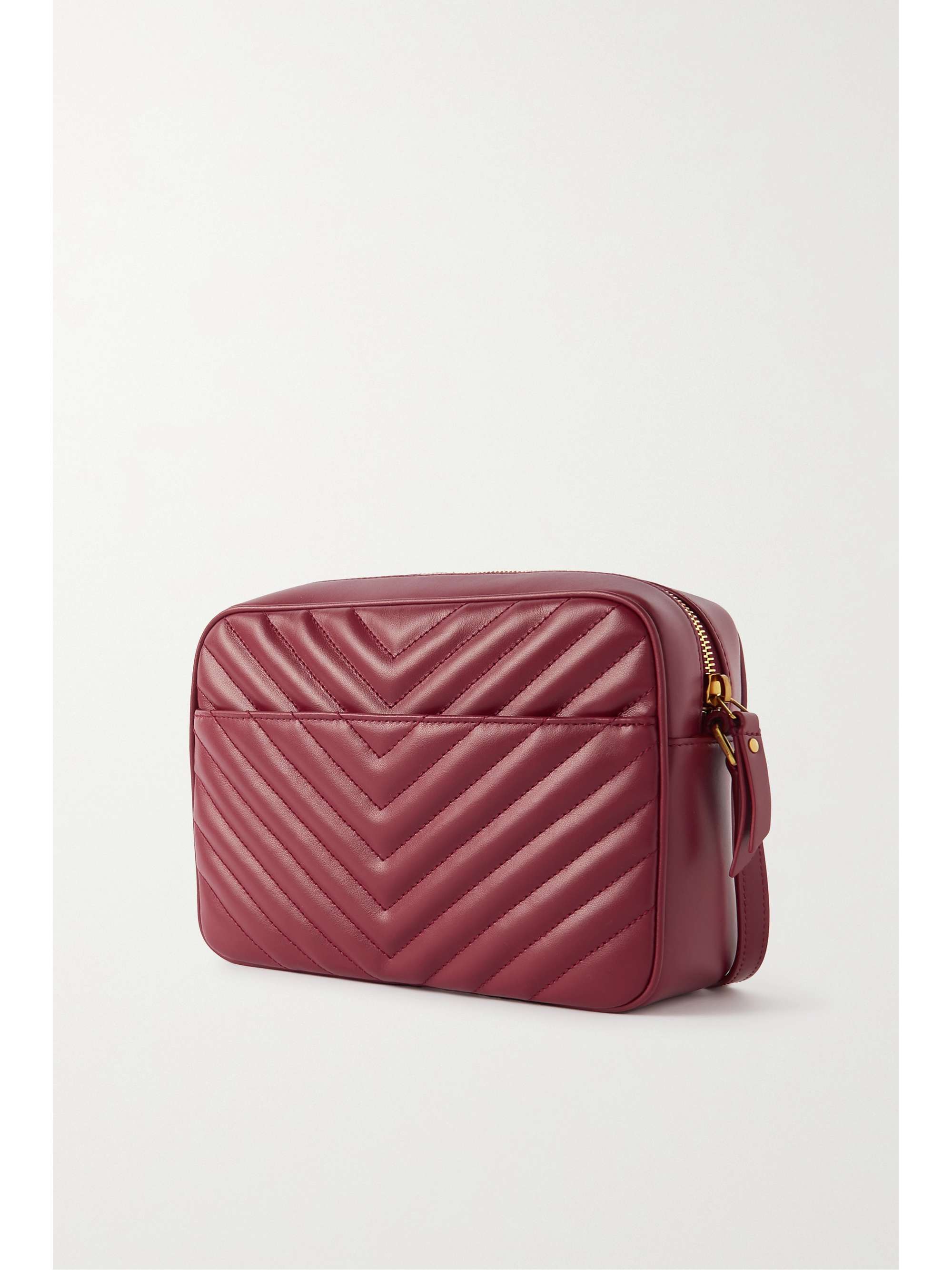 SAINT LAURENT Lou medium quilted leather shoulder bag NETAPORTER