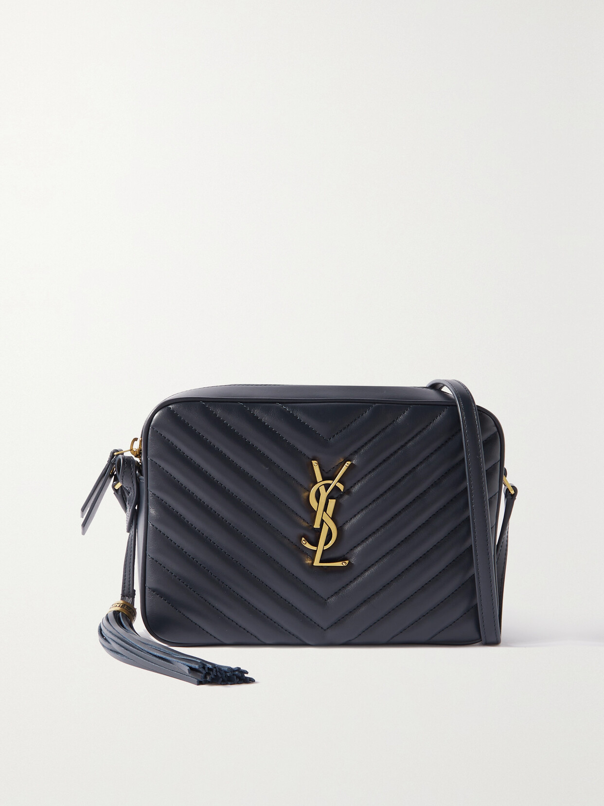 SAINT LAURENT Lou Medium Quilted Leather Shoulder Bag