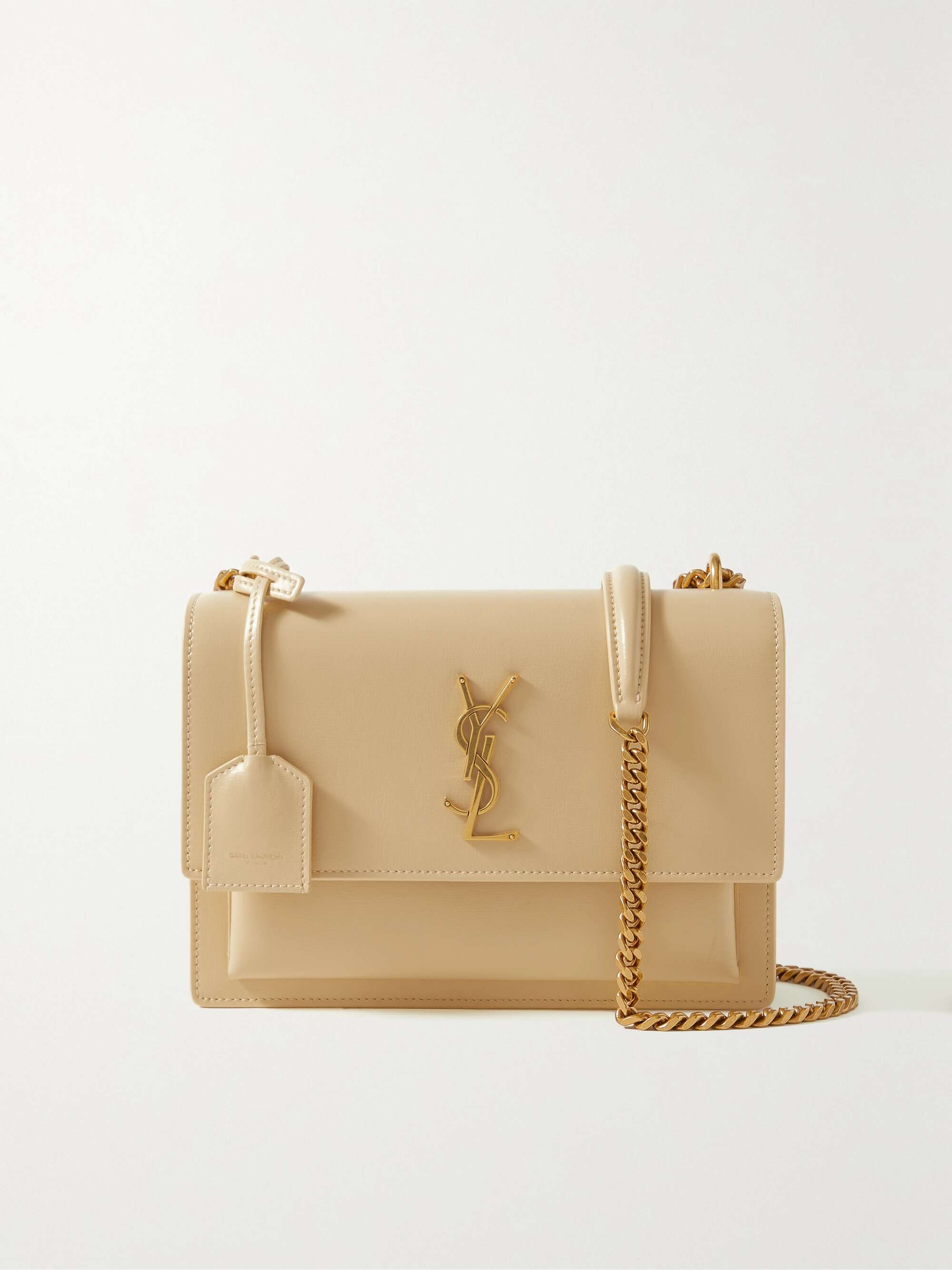 Saint Laurent Medium Sunset Shoulder Bag - White for Women