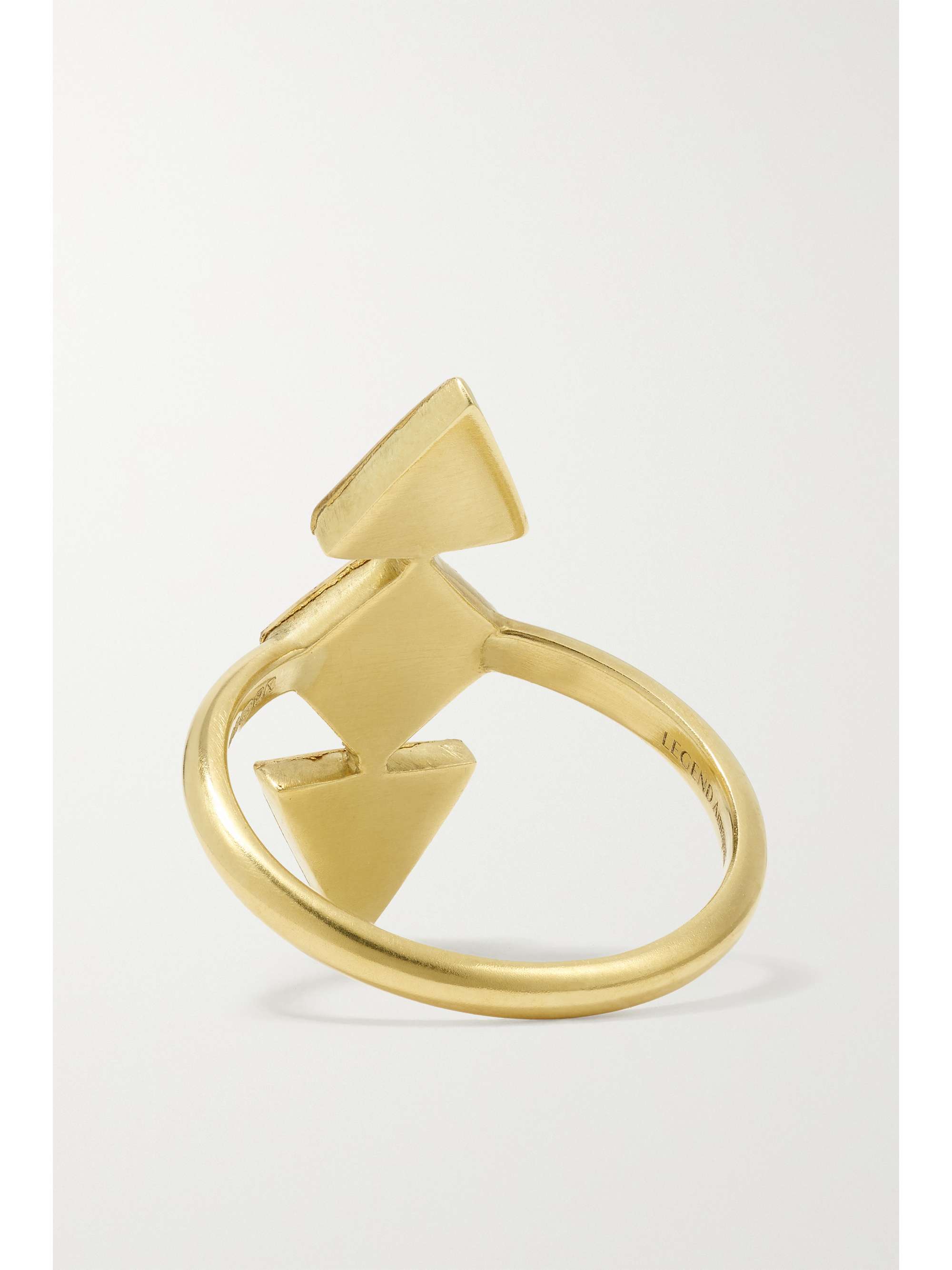 AMRAPALI LONDON 18-karat gold diamond ring
