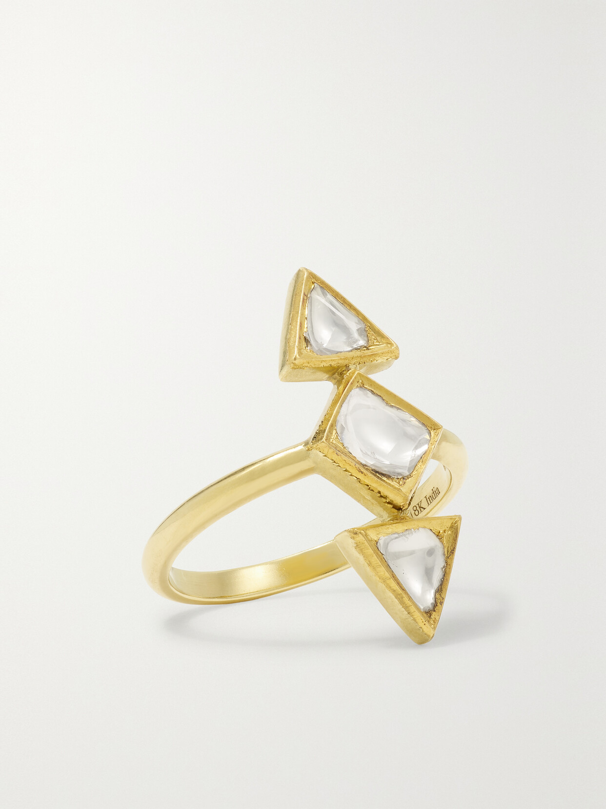 Amrapali London - 18-karat Gold Diamond Ring - 6