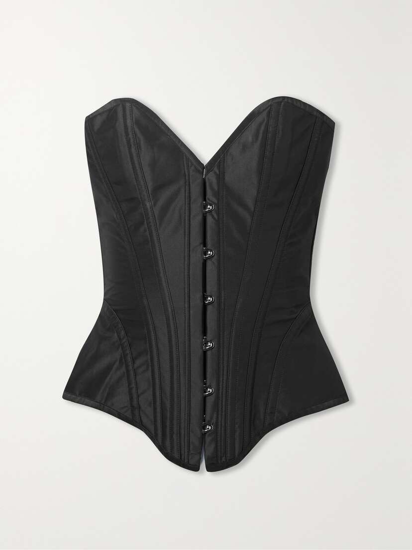 Agent Provocateur Bellah Strapless Taffeta Bustier Top