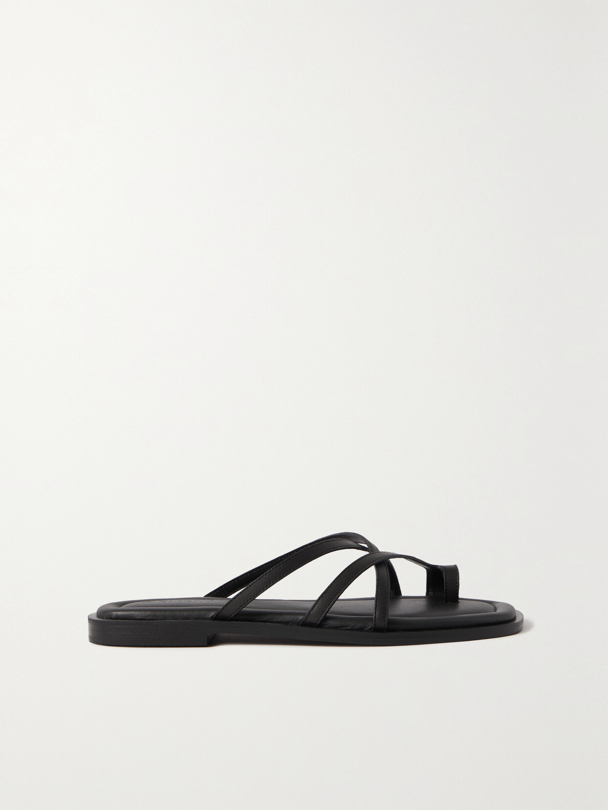 A.emery Avery Leather Sandals In Black