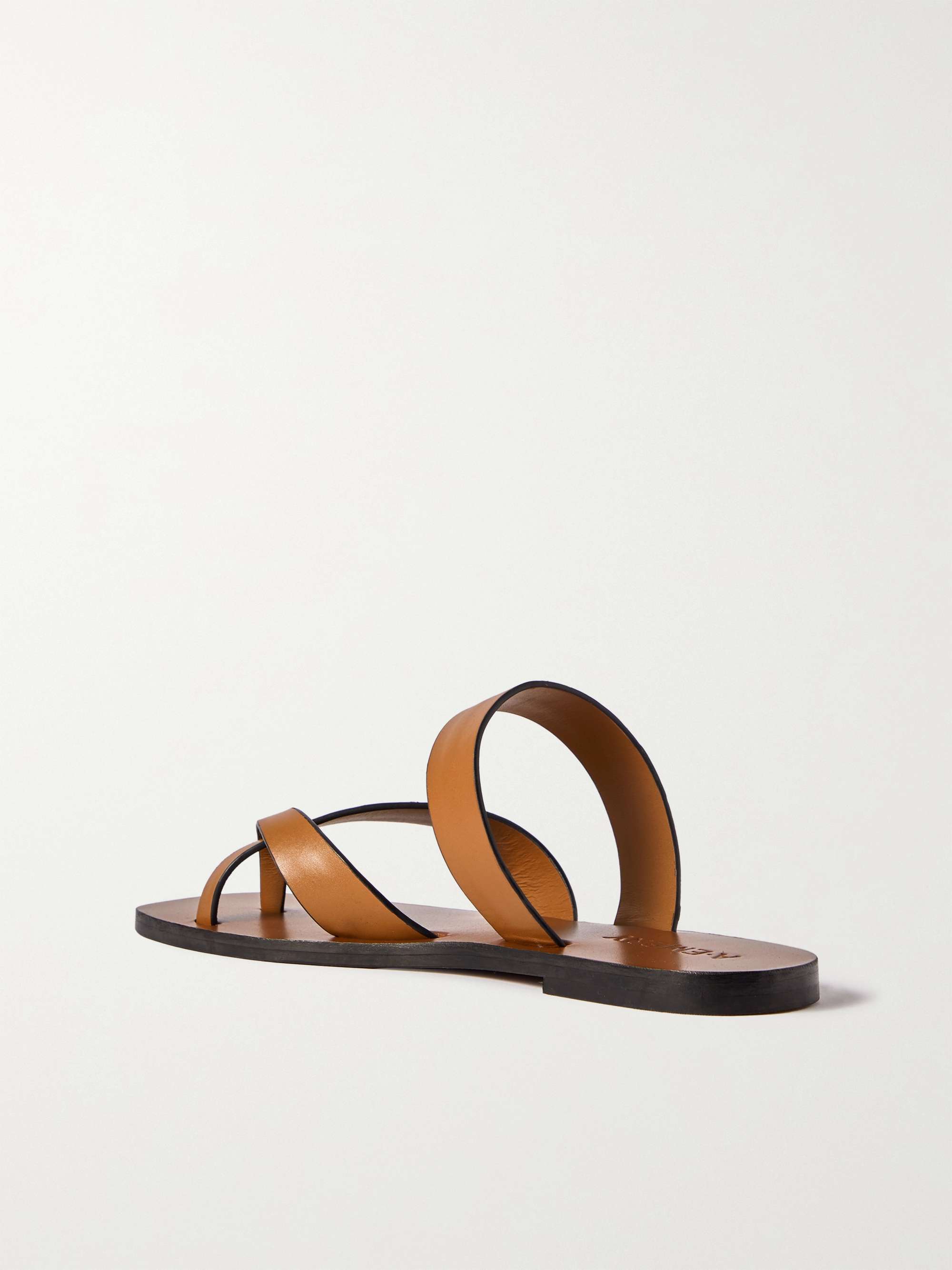 A.EMERY Carter leather slides