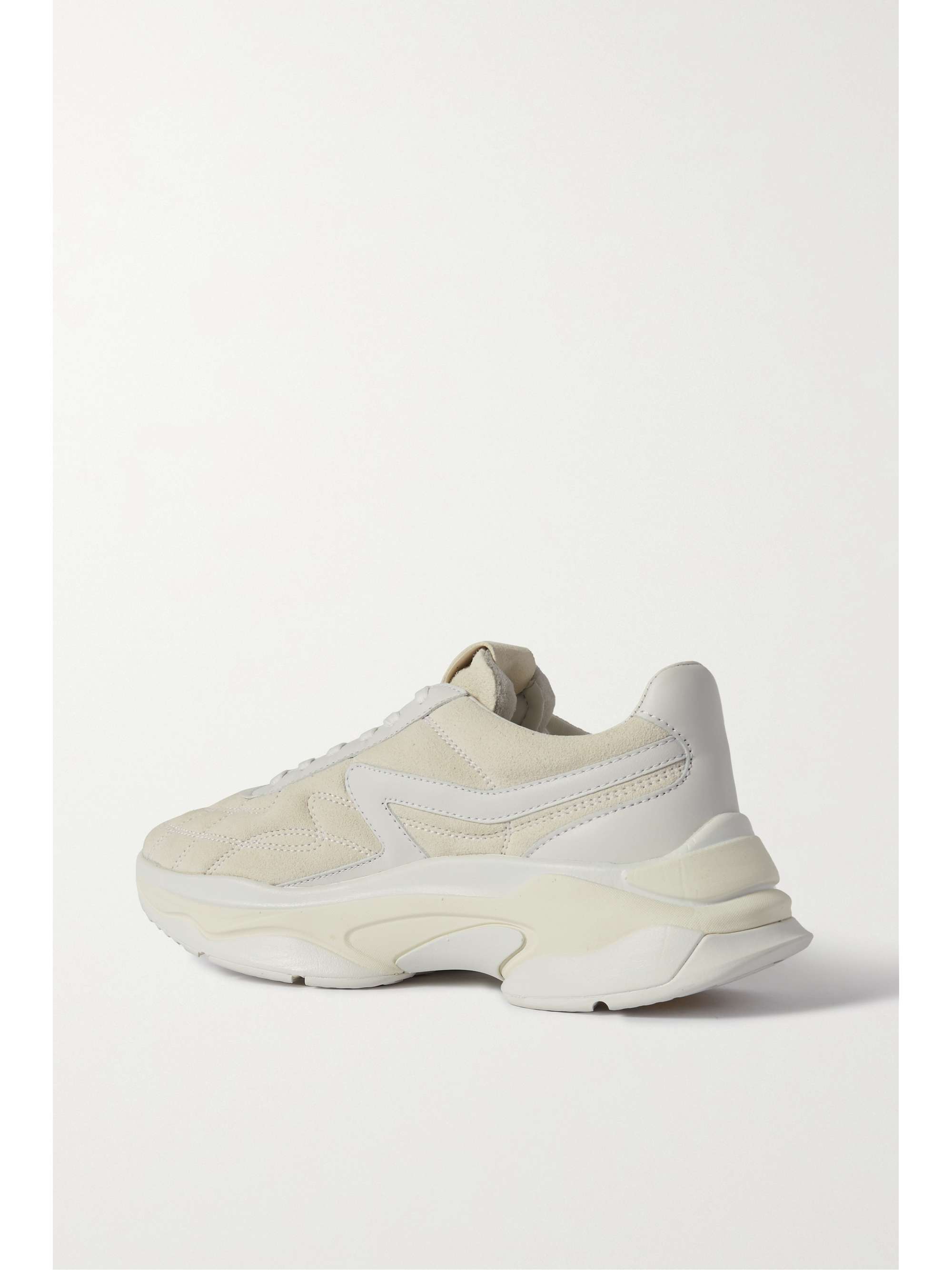 RAG & BONE Legacy Runner leather-trimmed suede sneakers