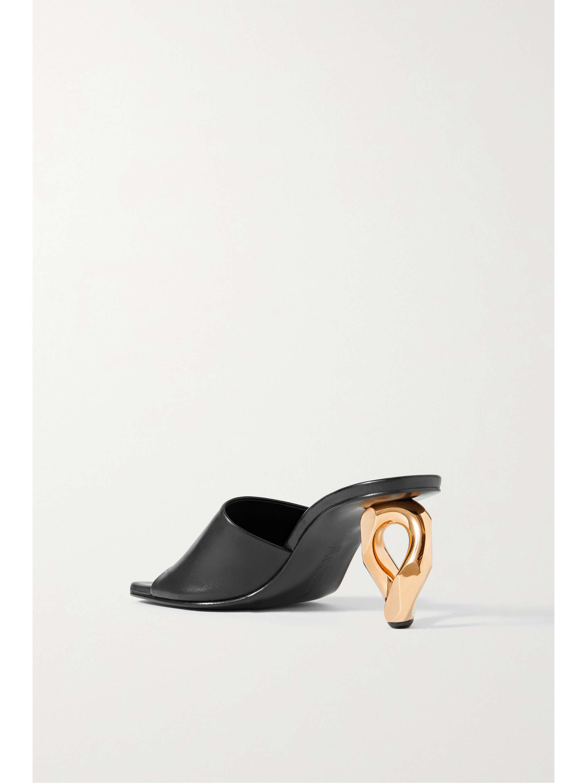 jw anderson embellished leather mules
