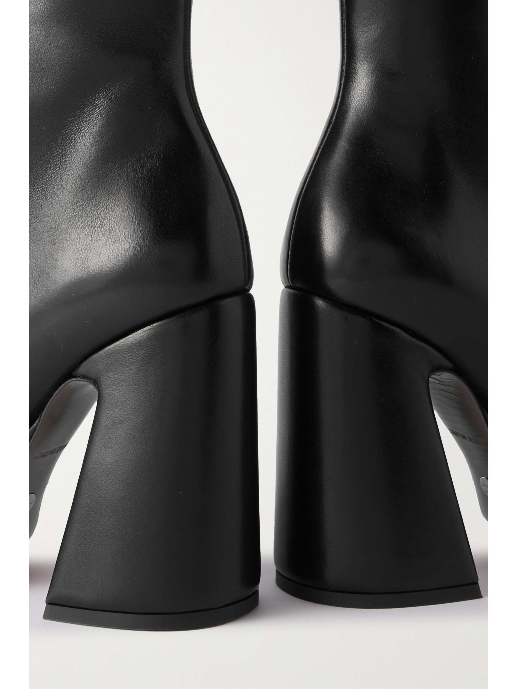 PROENZA SCHOULER Forma leather platform ankle boots