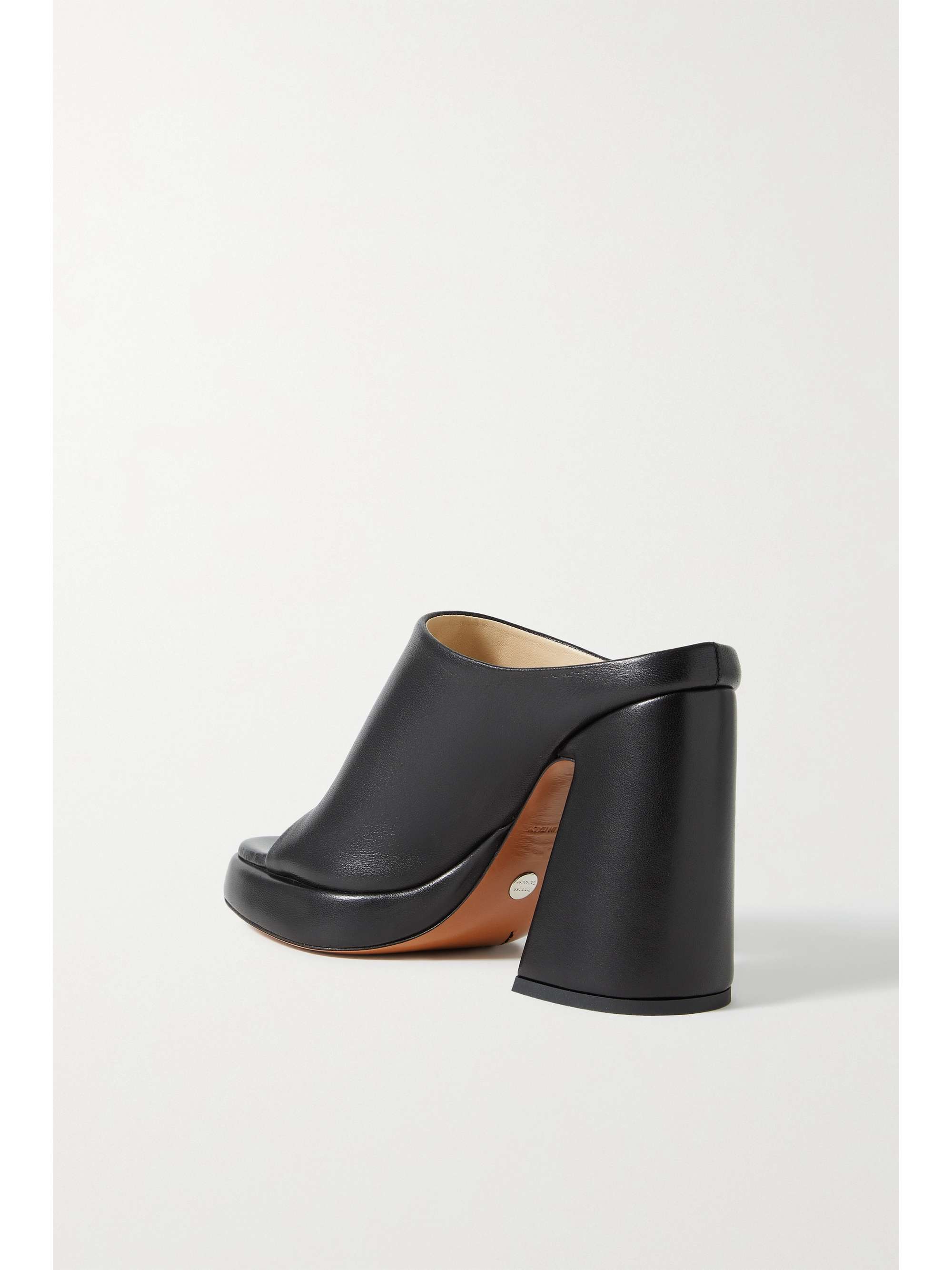 PROENZA SCHOULER Forma leather platform mules