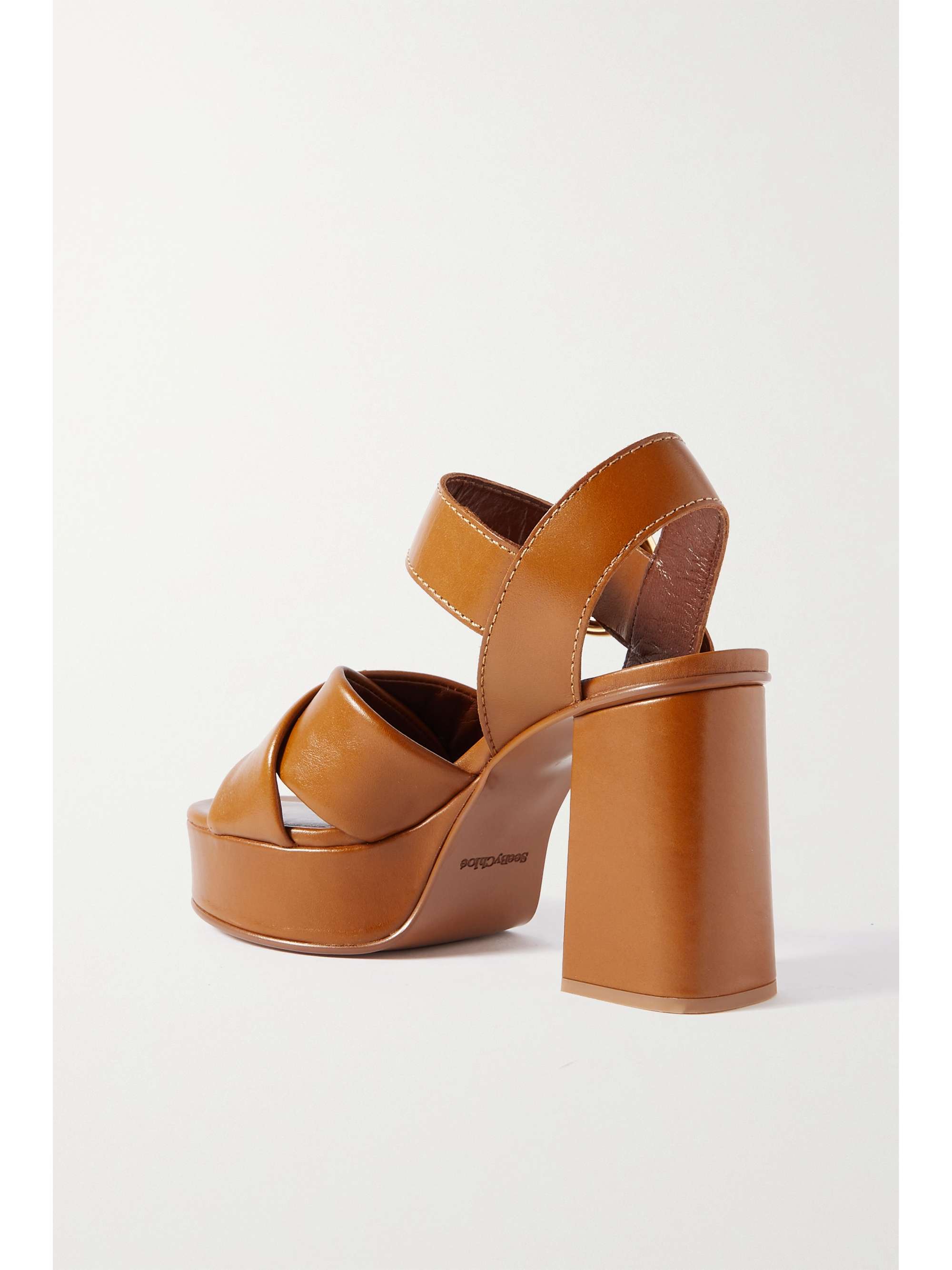 SEE BY CHLOÉ Lyna leather platform sandals