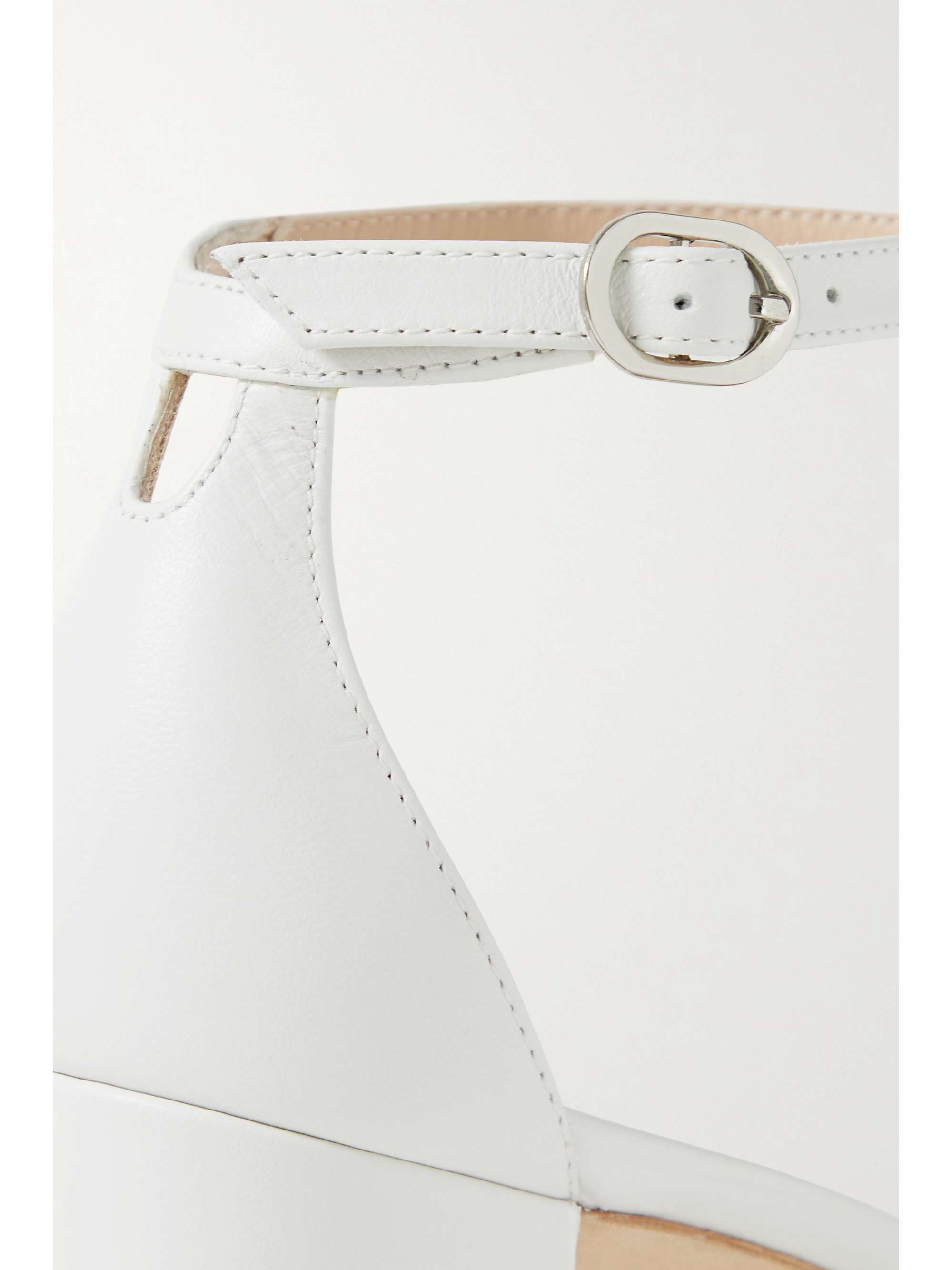 STUART WEITZMAN NudistCurve leather sandals