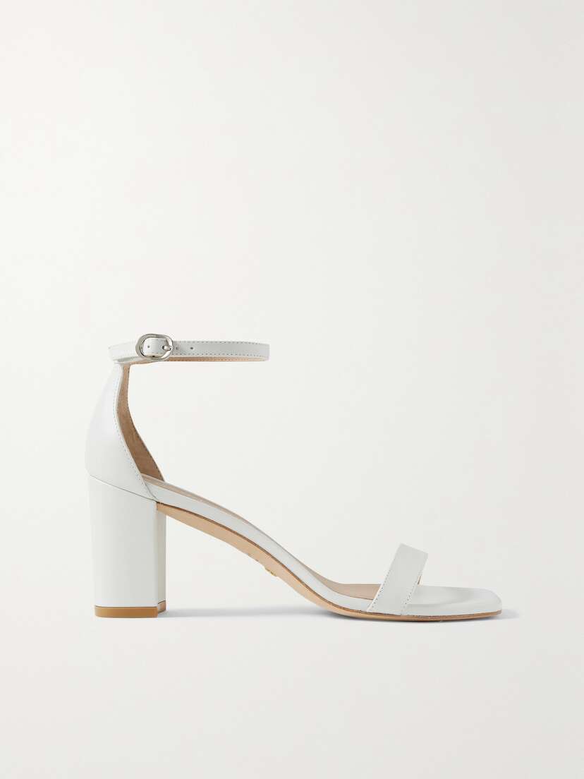 Stuart Weitzman Nudistcurve Leather Sandals