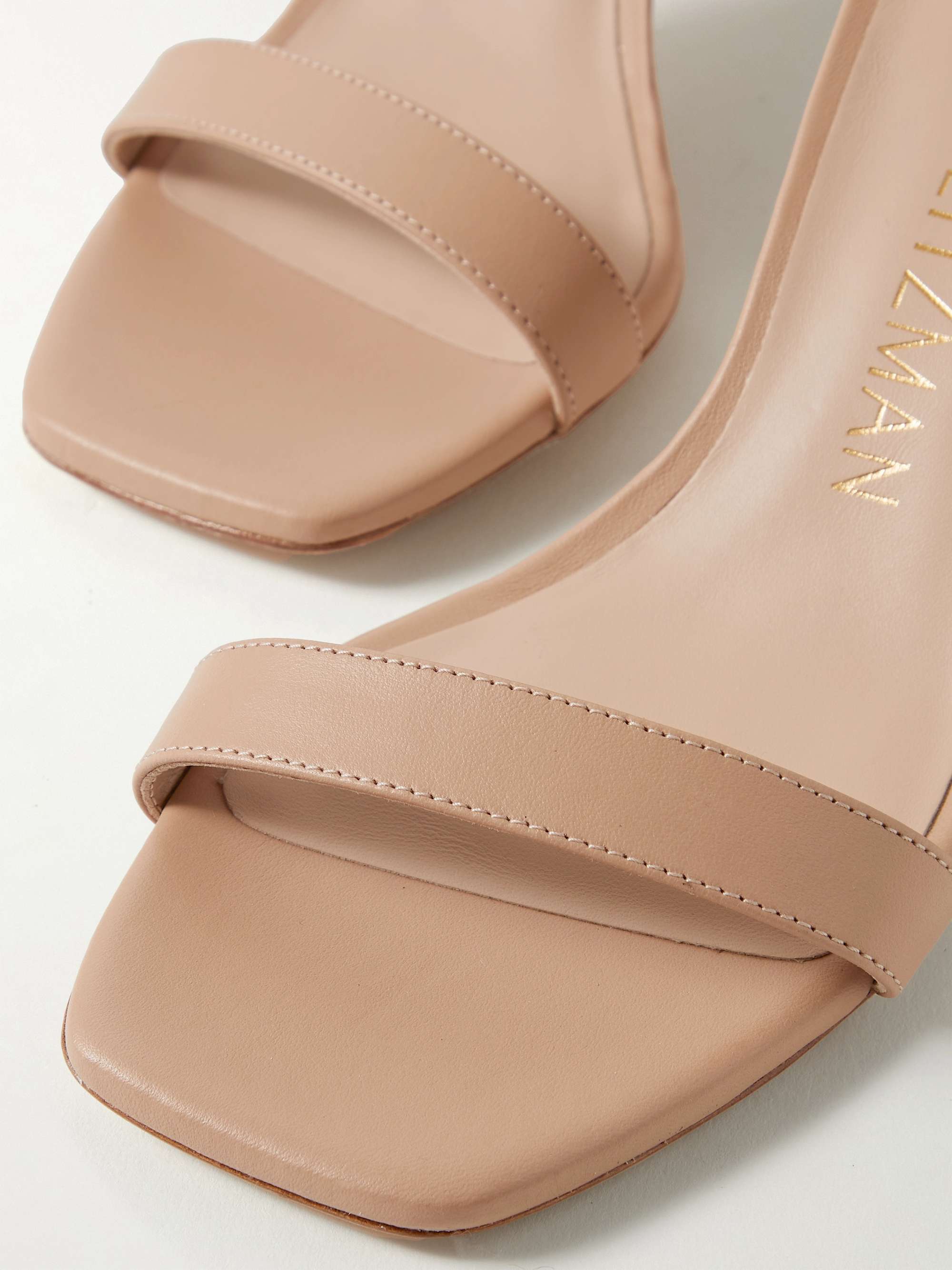 STUART WEITZMAN NudistCurve leather sandals