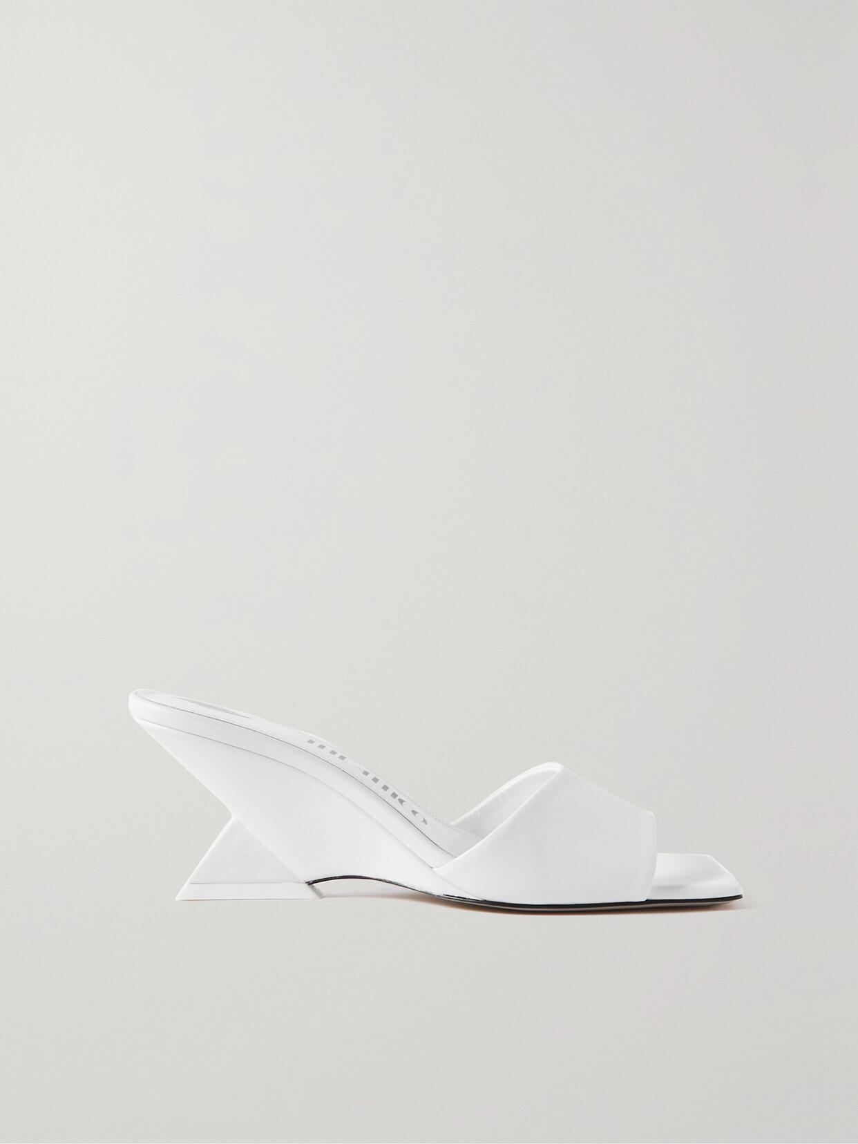 The Attico Choepe Leather Mules