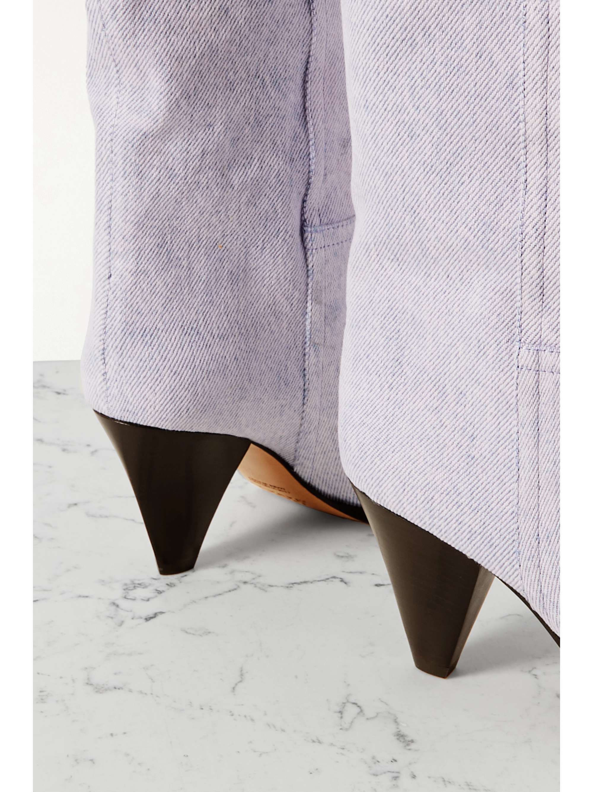 ISABEL MARANT Rouxa denim ankle boots