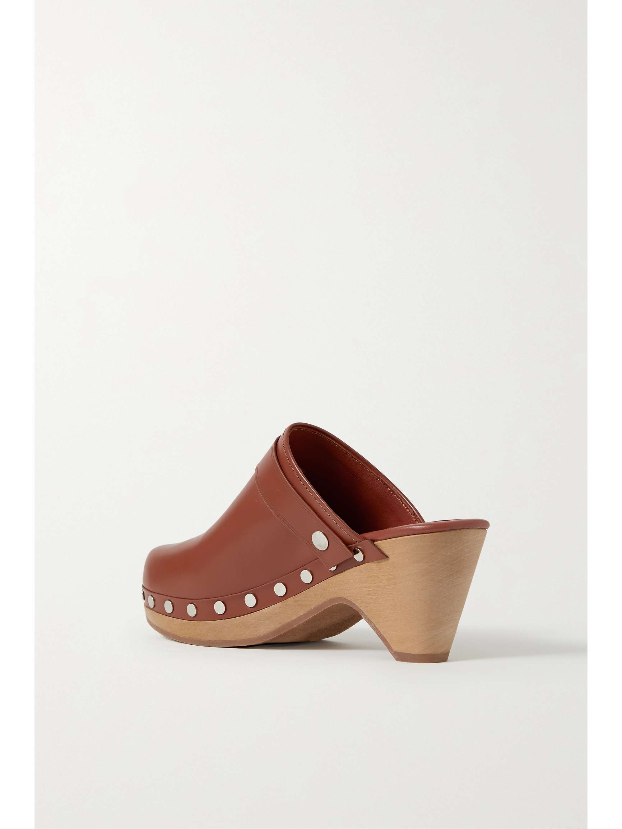 ISABEL MARANT Titya studded leather clogs