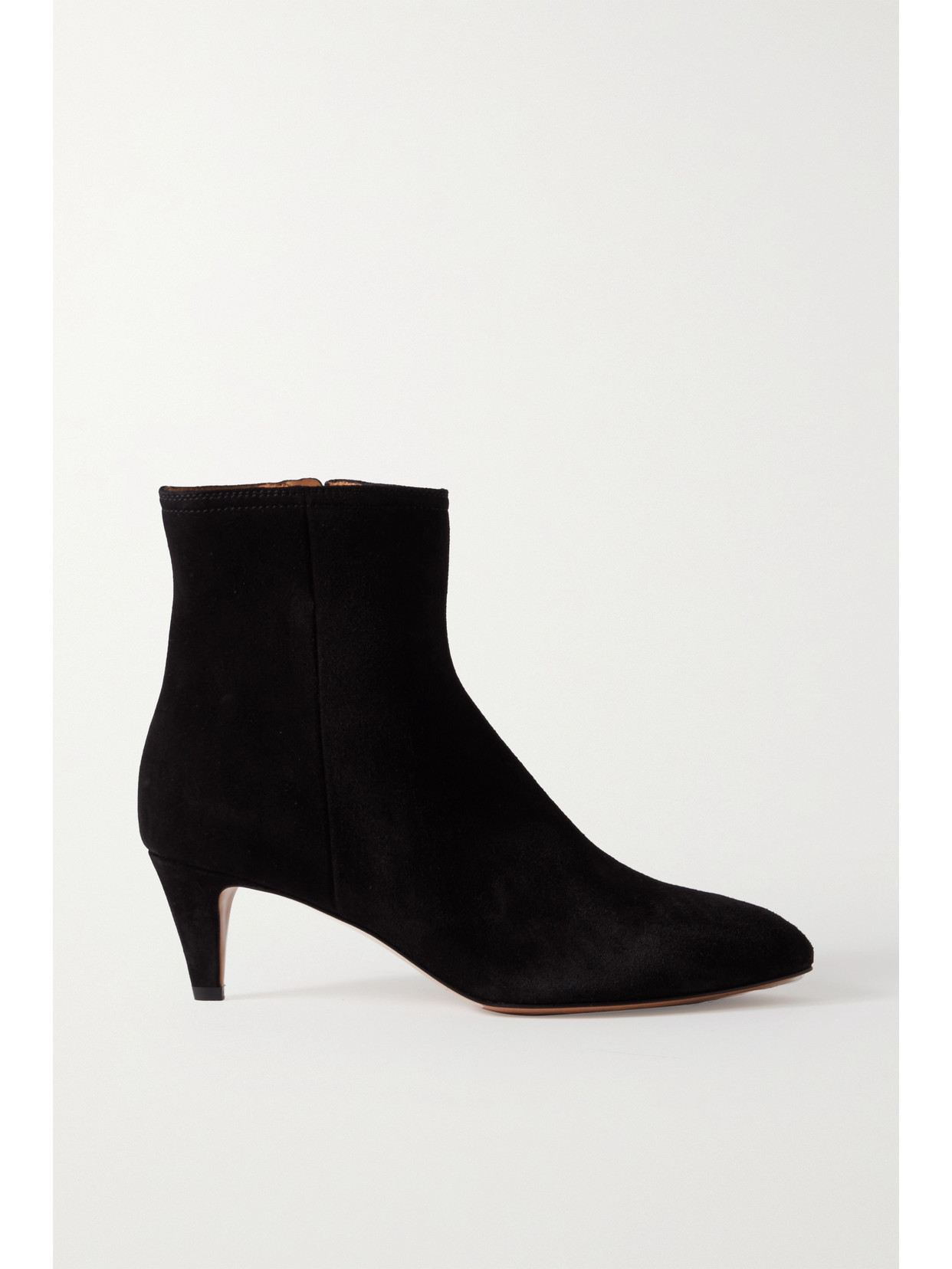 Isabel Marant Deone Suede Ankle Boots In Black