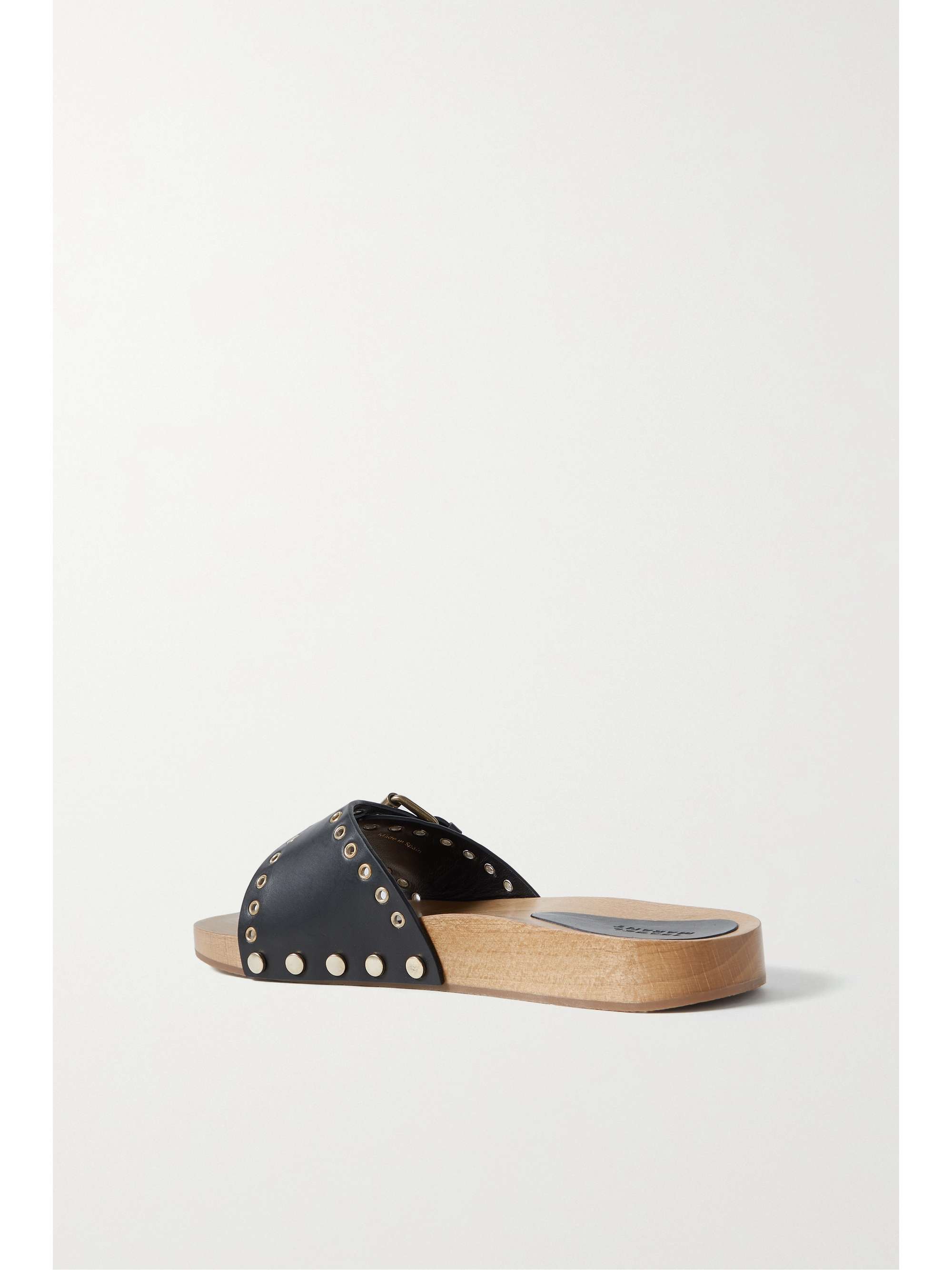 ISABEL MARANT Jaso embellished leather slides