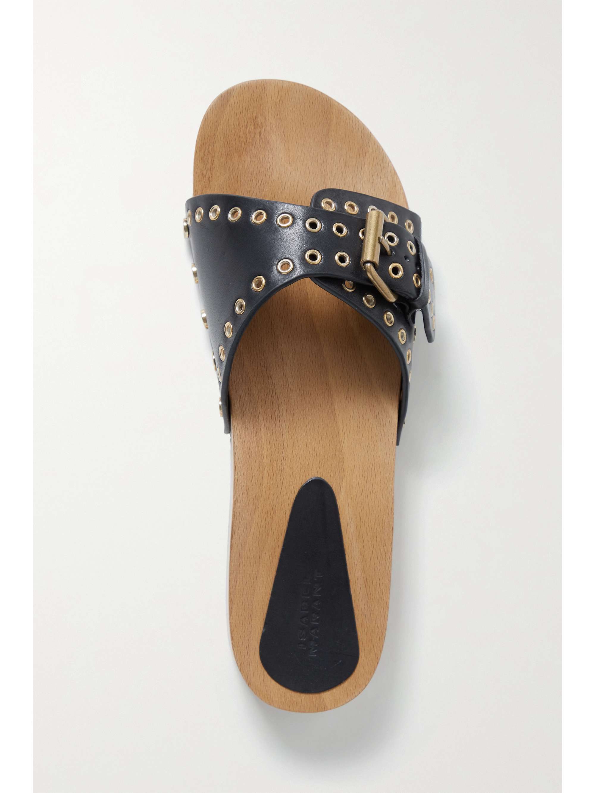 ISABEL MARANT Jaso embellished leather slides