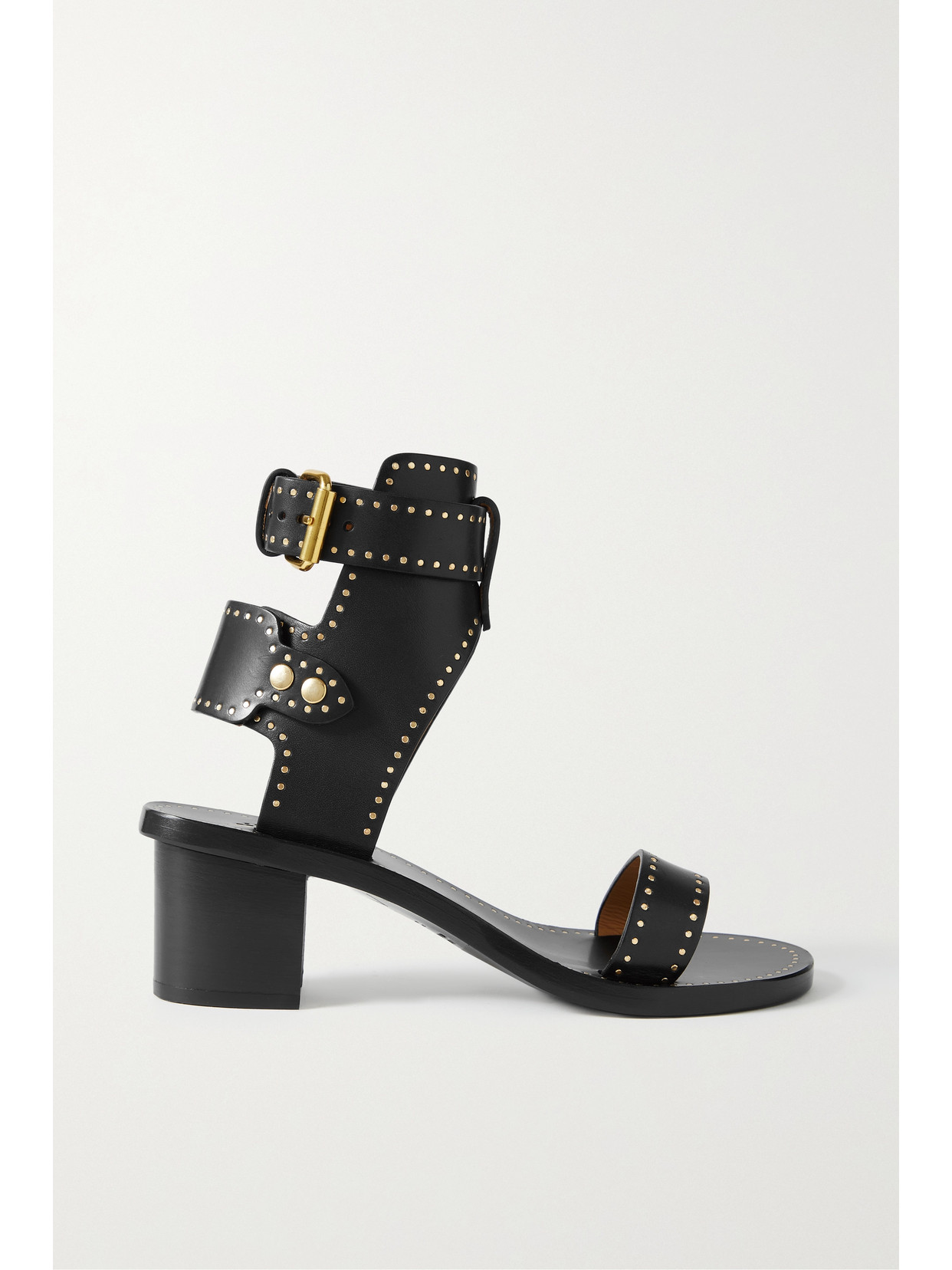 Isabel Marant 65mm Jaeryn Eyelet Sandals In Schwarz