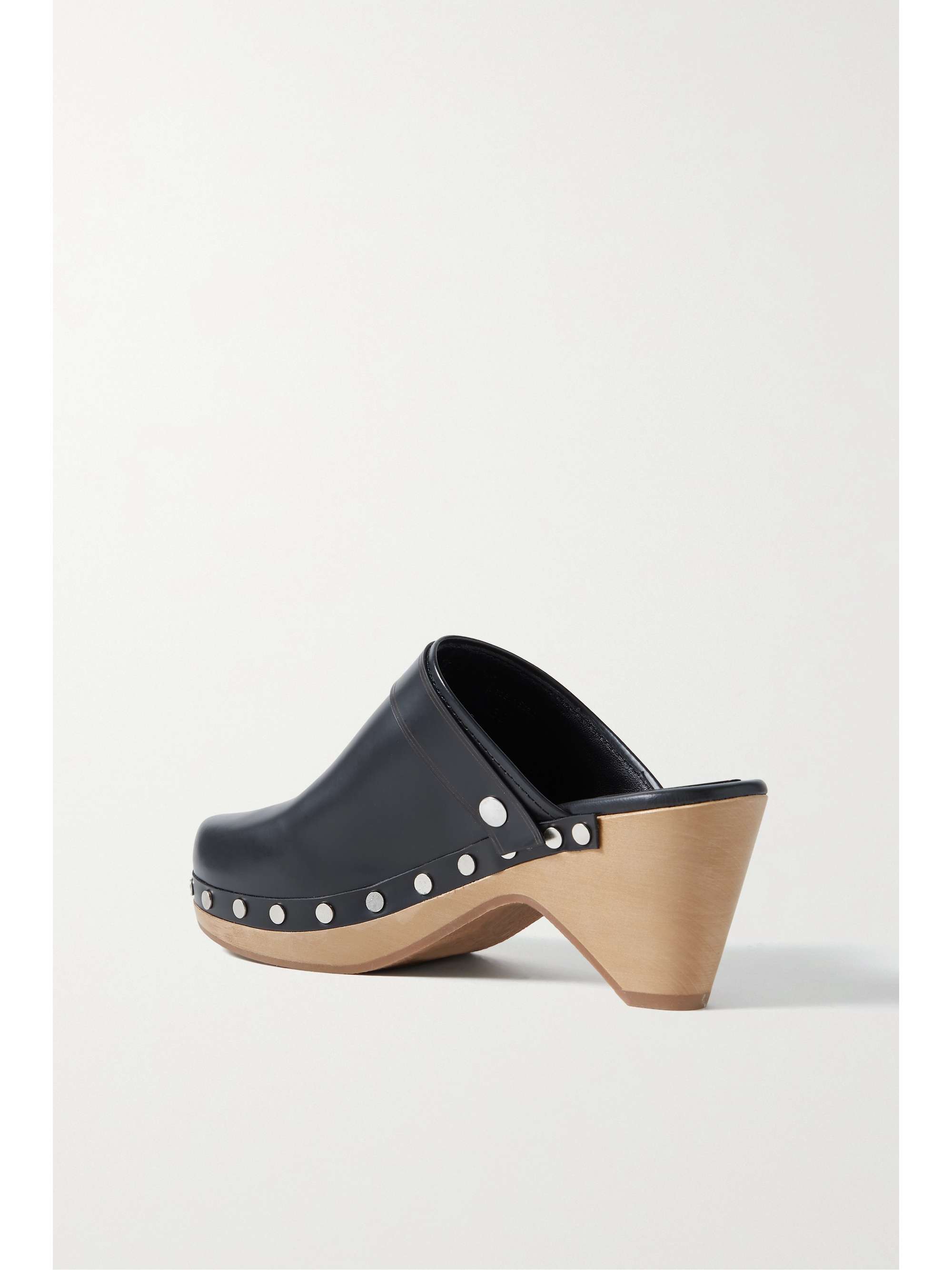 ISABEL MARANT Titya studded leather clogs