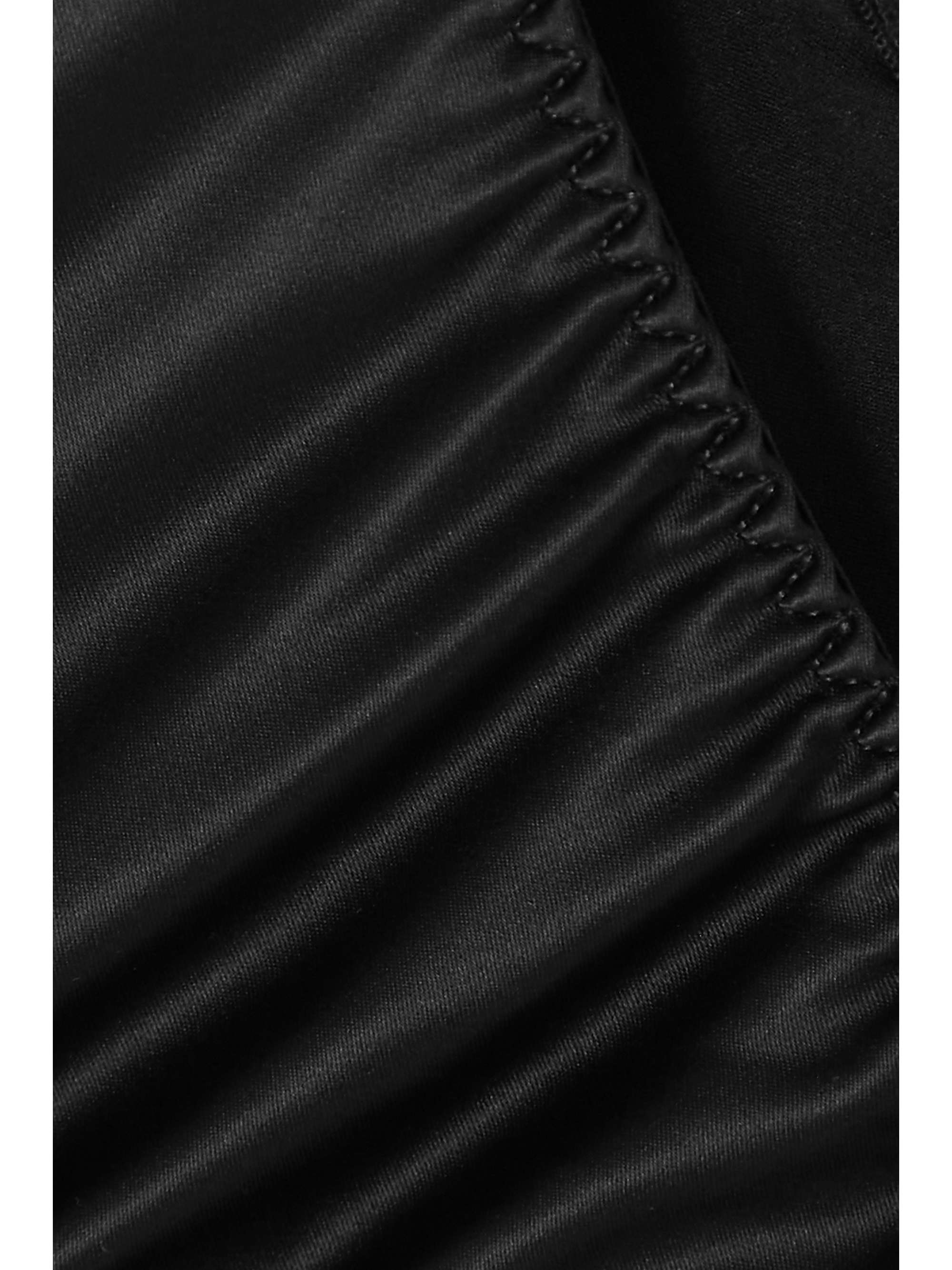 AGENT PROVOCATEUR Solane lace-trimmed satin briefs