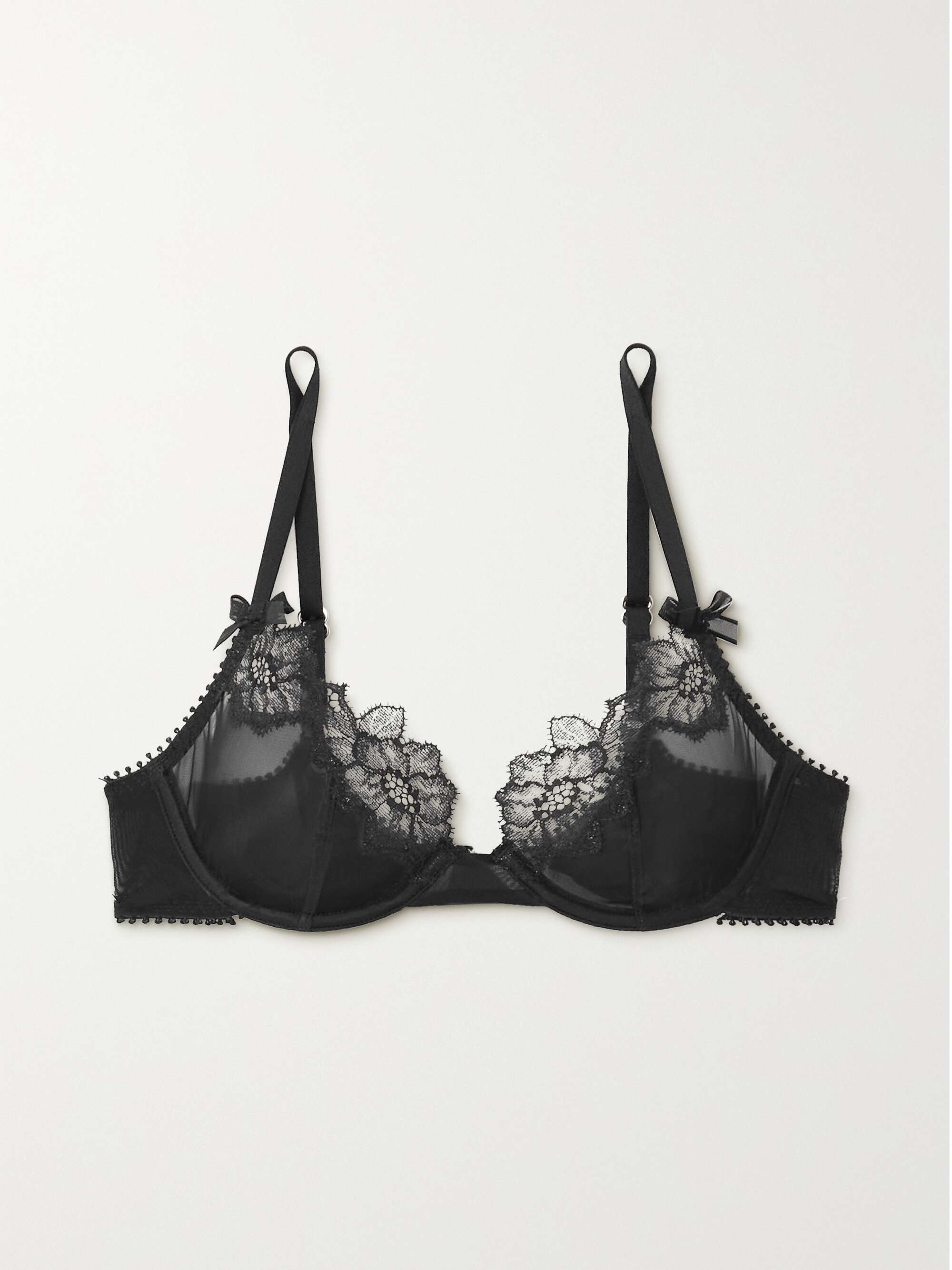 Mesh Underwire Bra