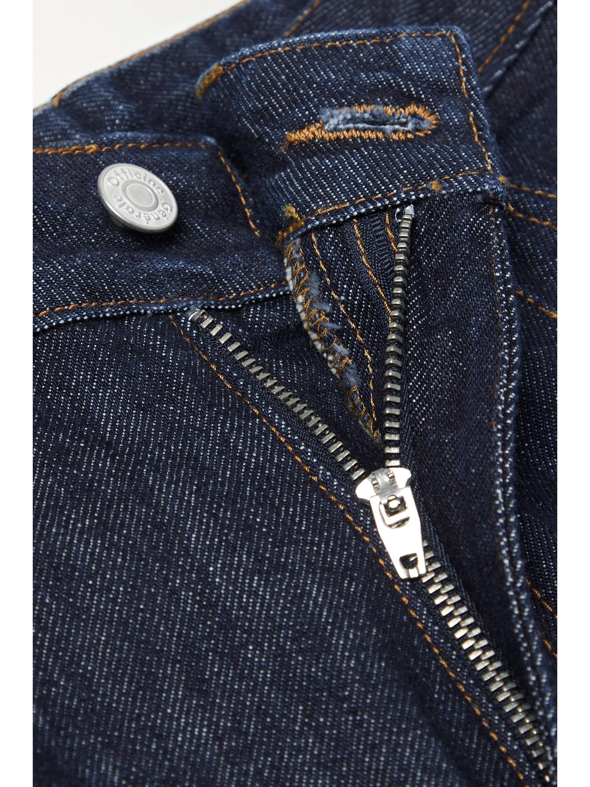 OFFICINE GÉNÉRALE Dana high-rise tapered jeans