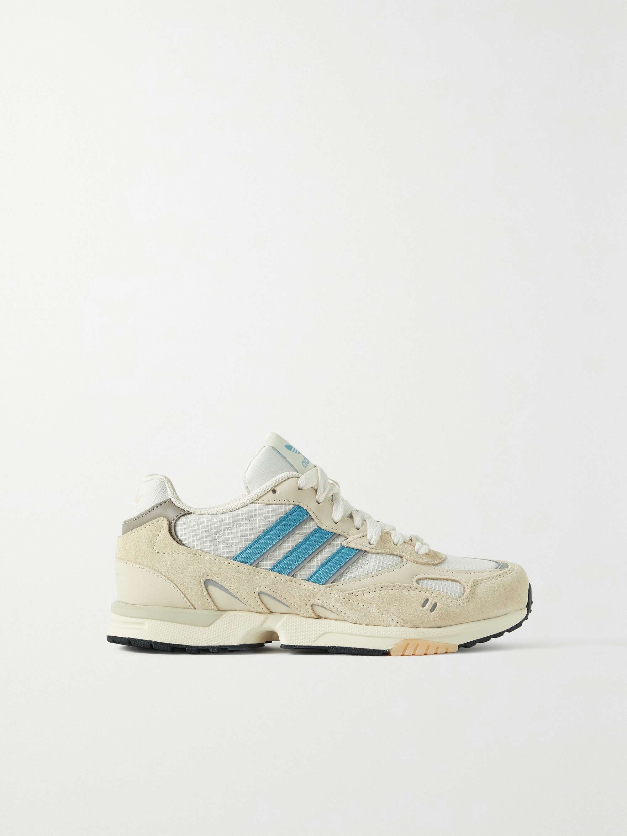 Abuelo Endurecer harina ADIDAS ORIGINALS Torsion leather-trimmed suede and ripstop sneakers |  NET-A-PORTER