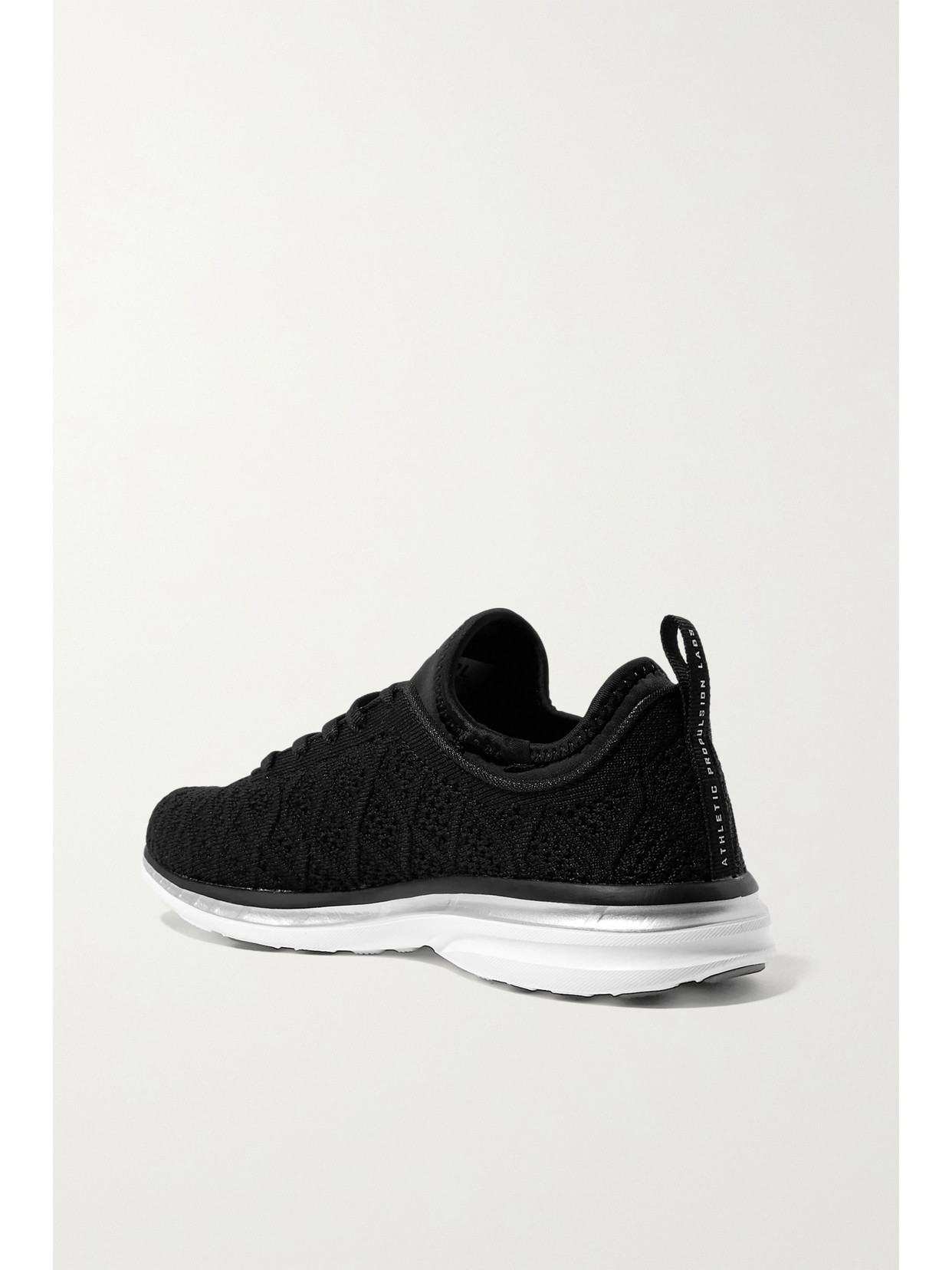 Apl Athletic Propulsion Labs Techloom Phantom 3d Mesh And Neoprene Sneakers In Black