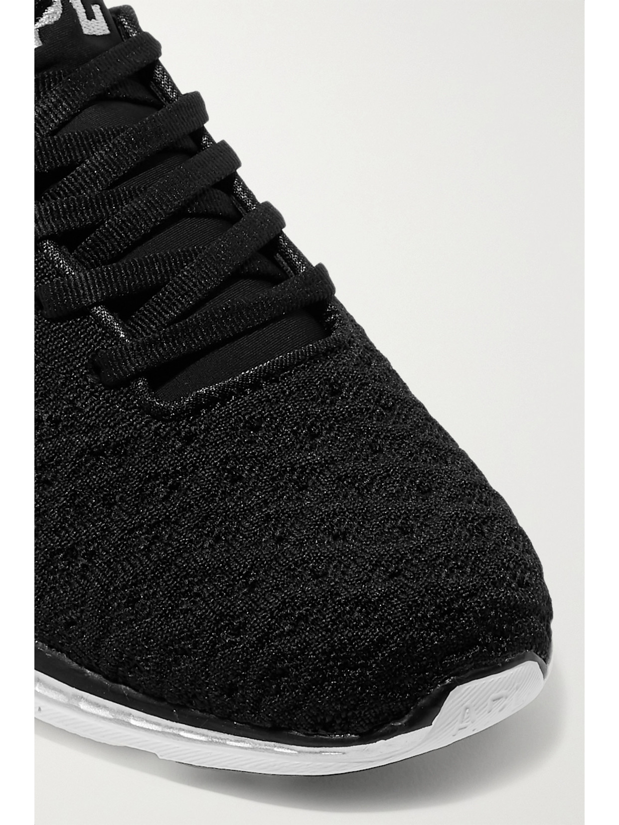 Apl Athletic Propulsion Labs Techloom Phantom 3d Mesh And Neoprene Sneakers In Black