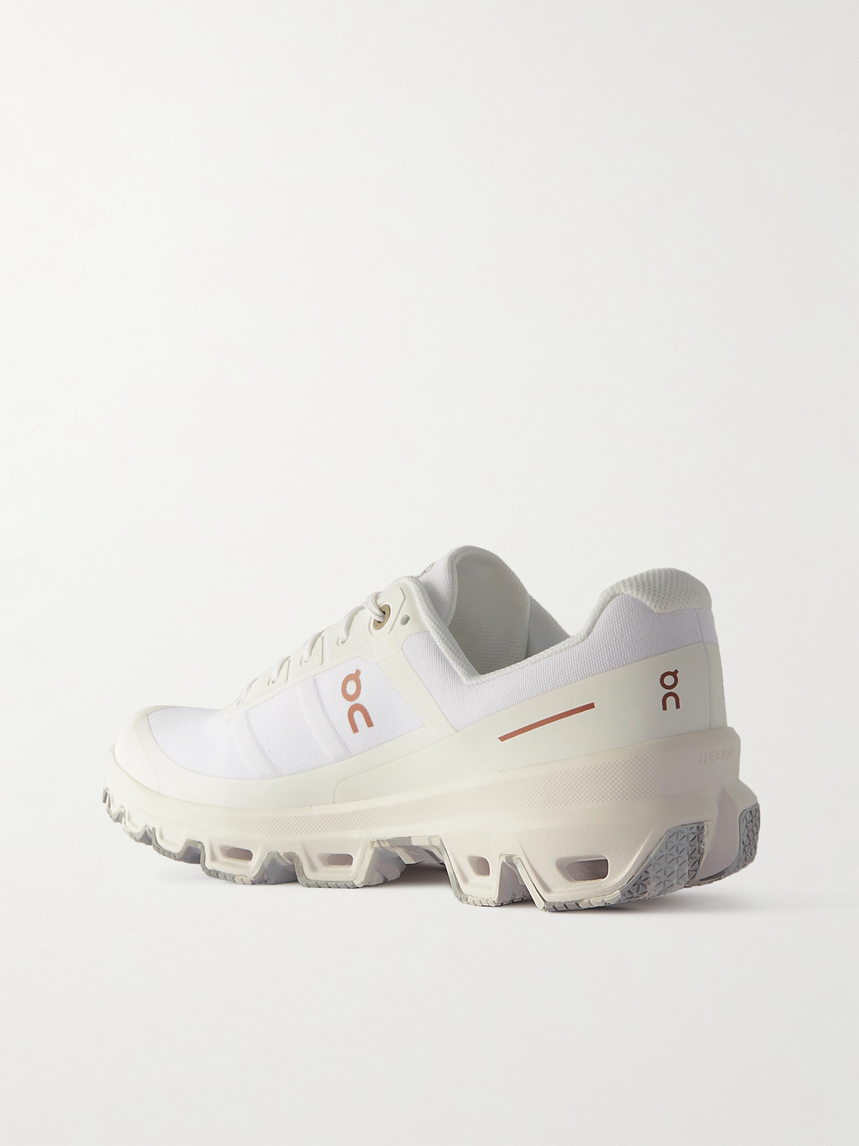 Shop Loewe + On Cloudventure Rubber-trimmed Recycled-canvas Sneakers In White