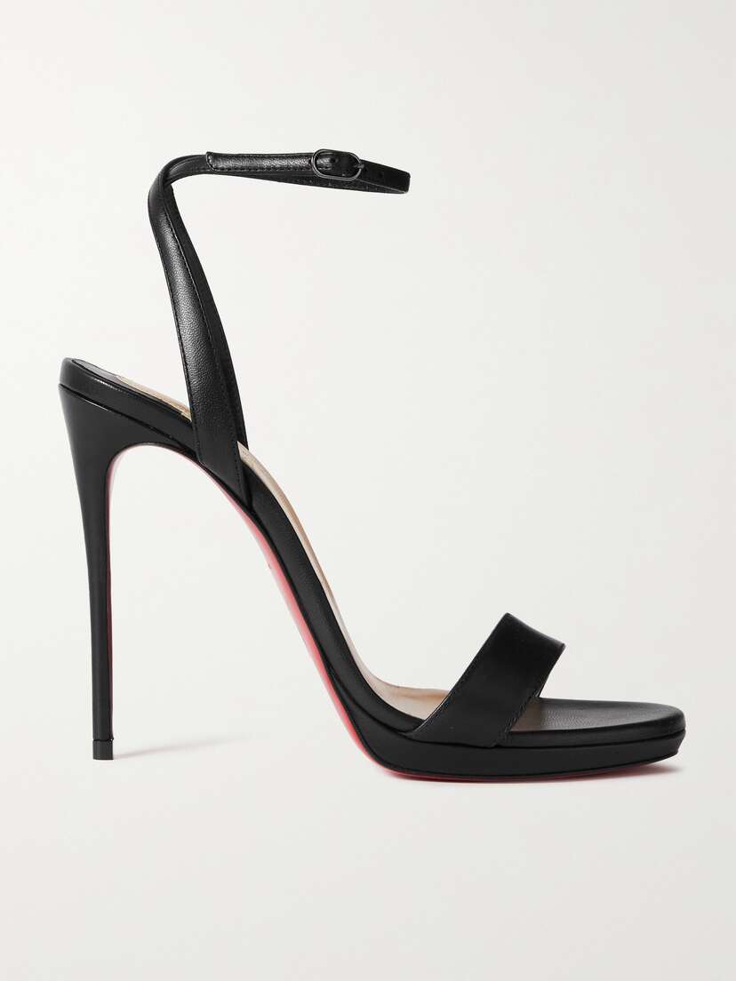 Christian Louboutin Loubi Queen 120 Leather Sandals
