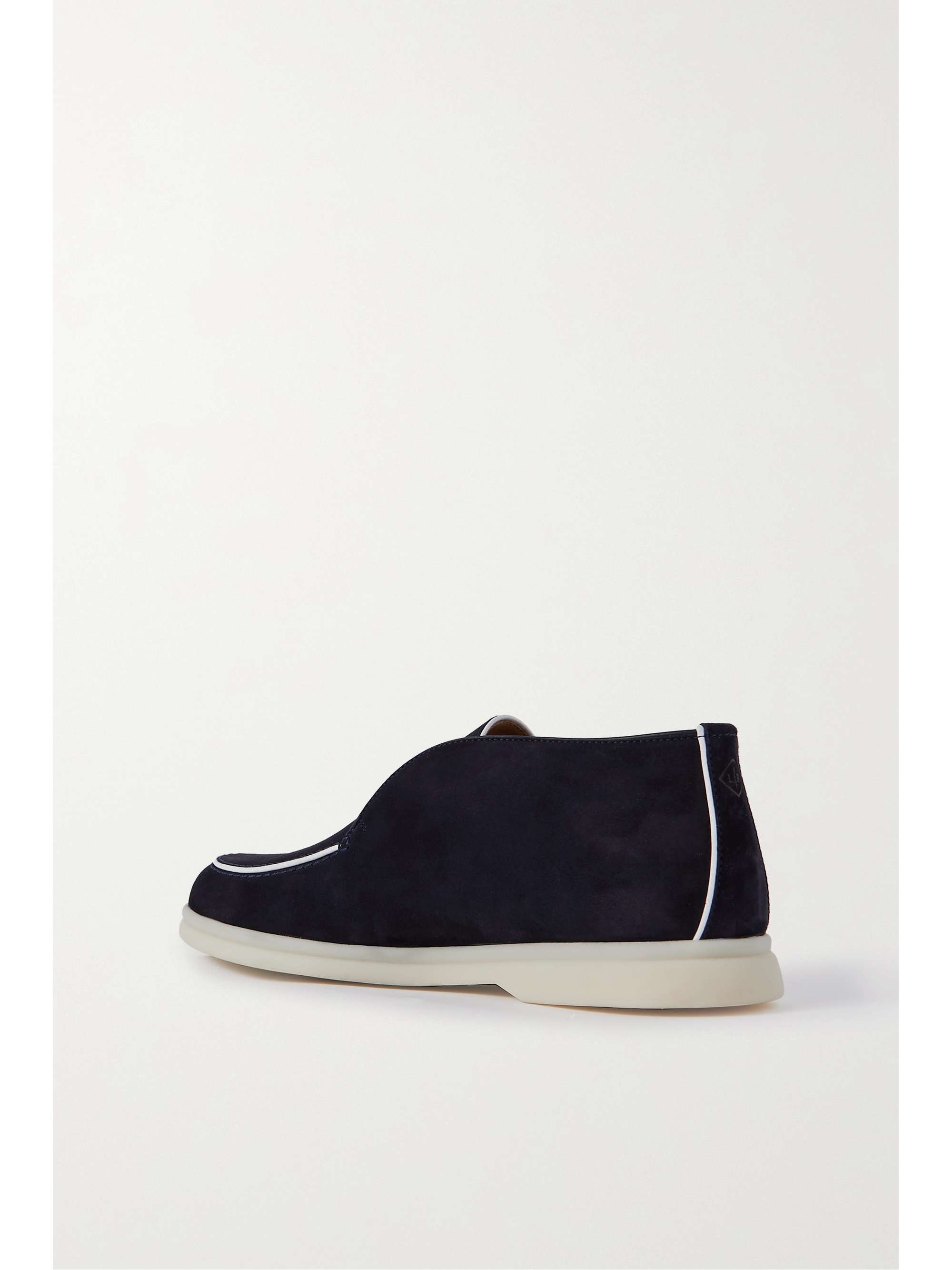 LORO PIANA Open Walk suede loafers