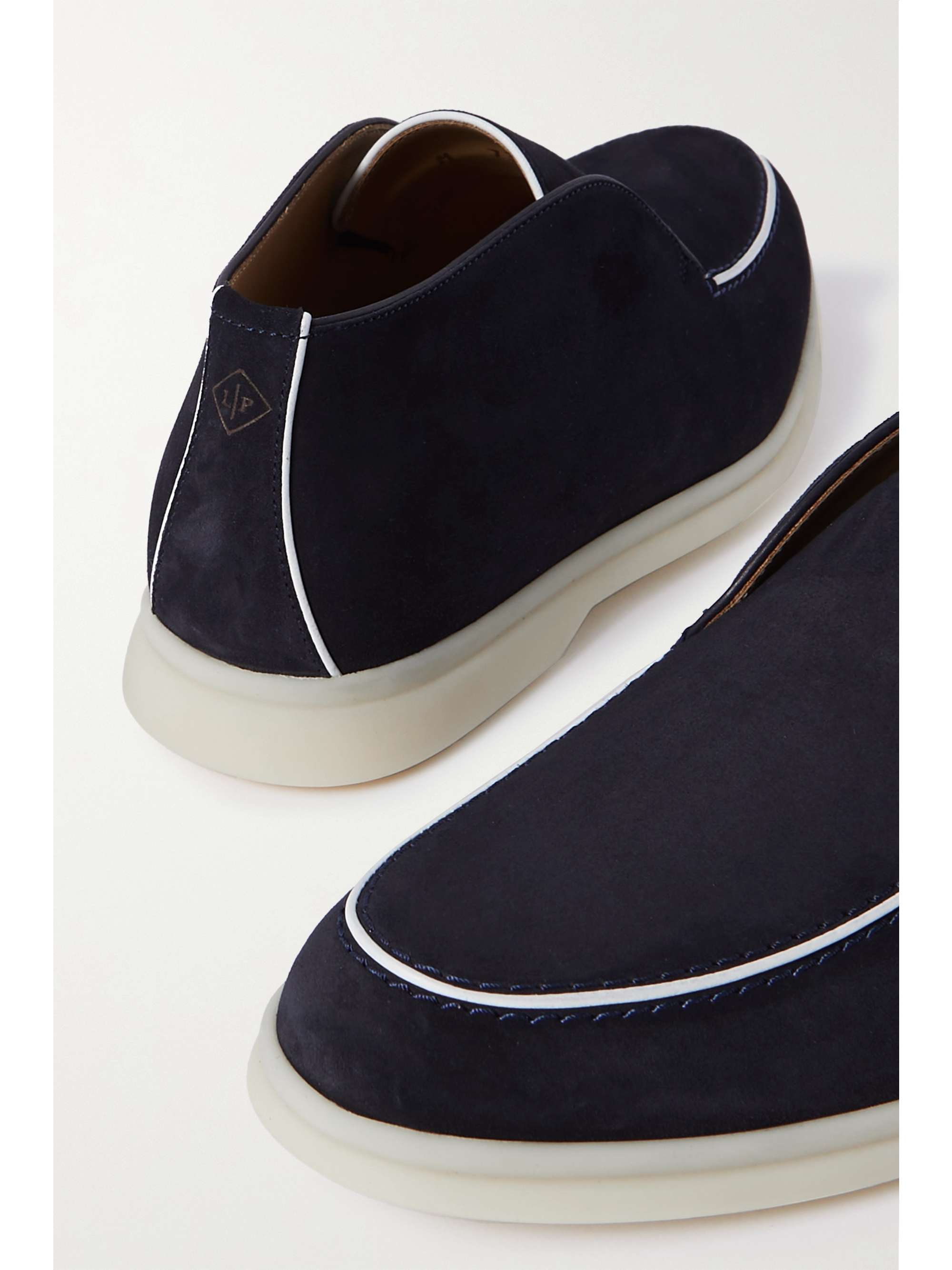 LORO PIANA Open Walk suede loafers