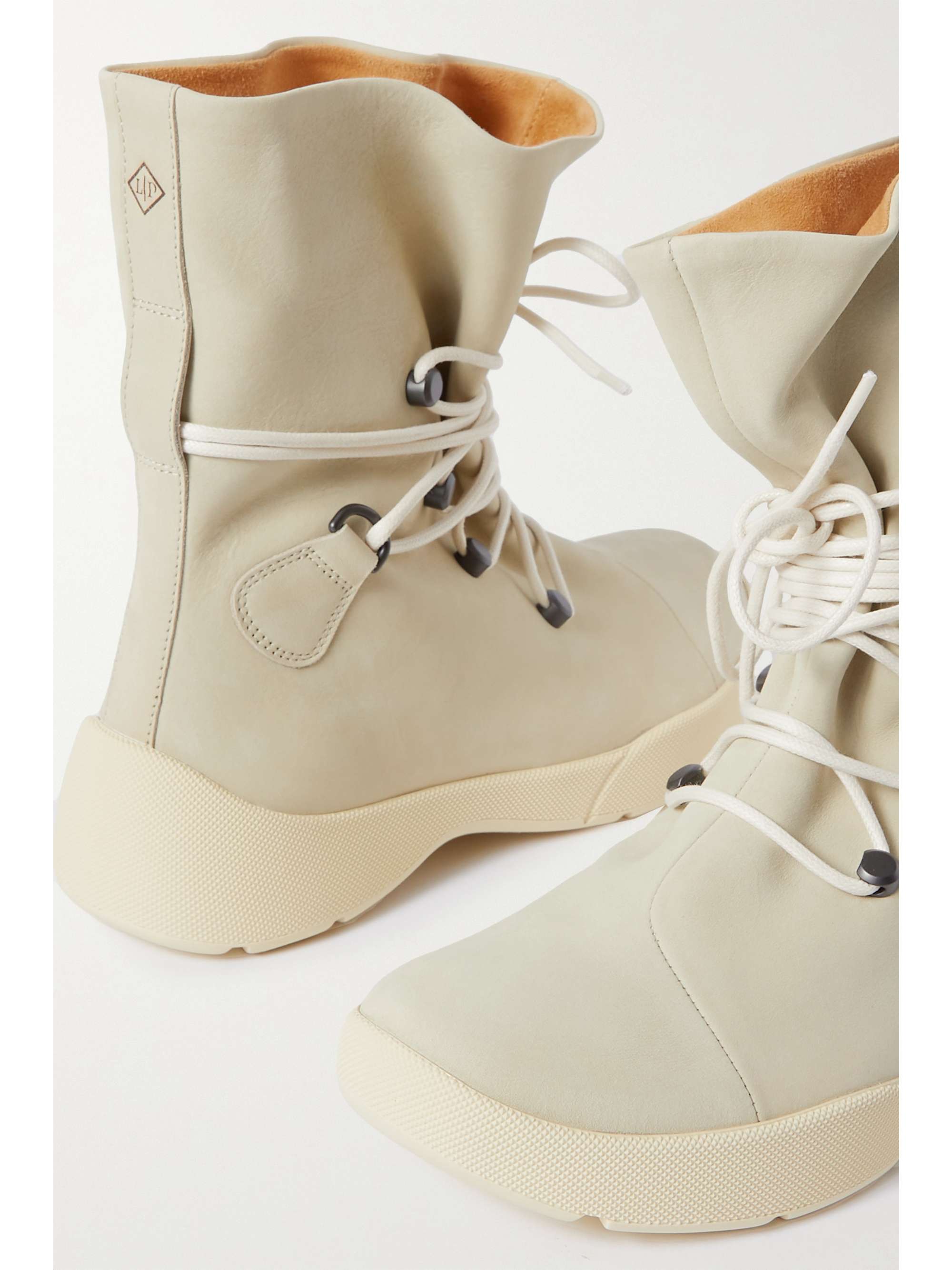LORO PIANA Trace nubuck ankle boots