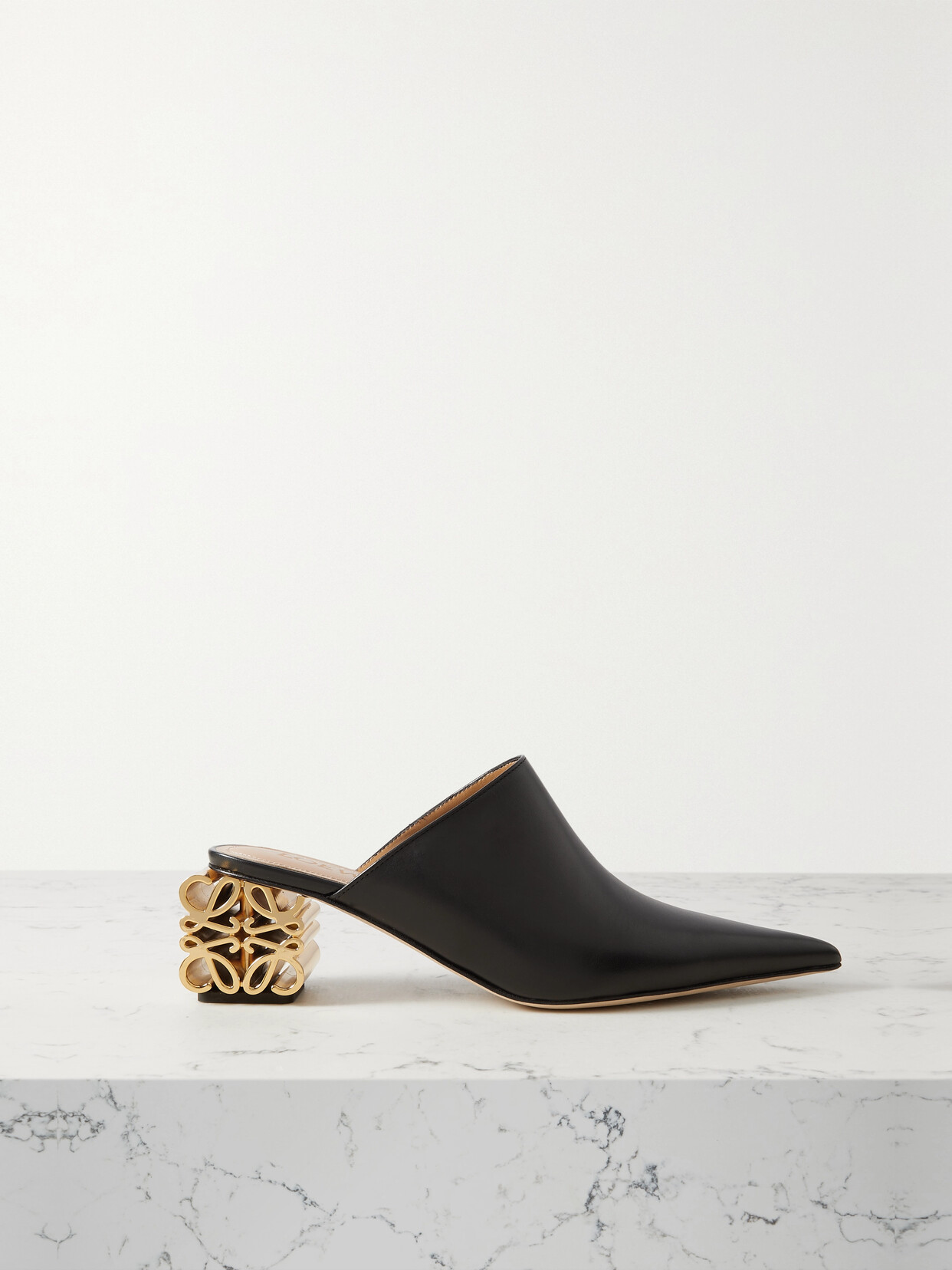 Loewe - Leather Mules - Black