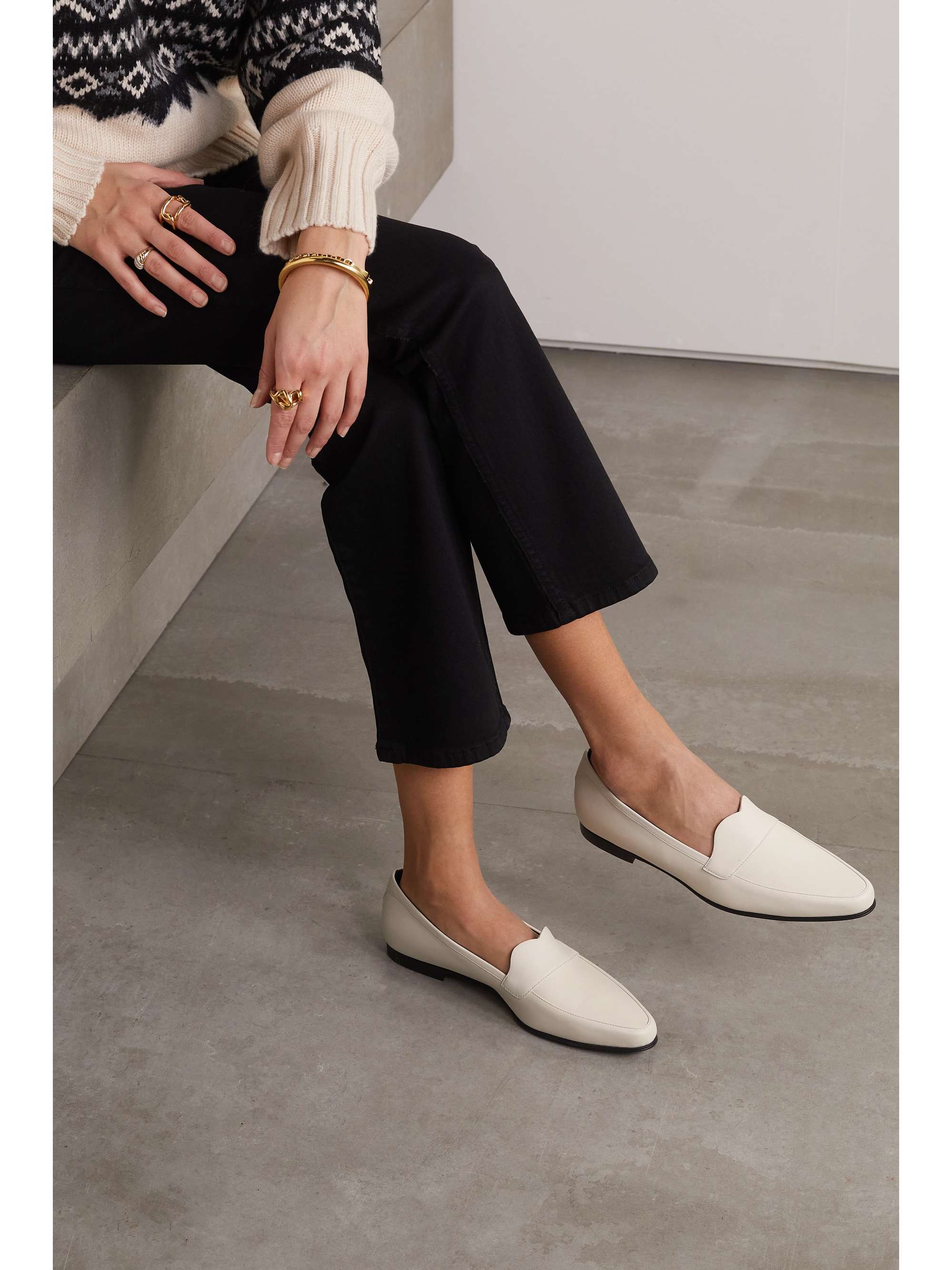 KHAITE Pippen Loafers aus Leder