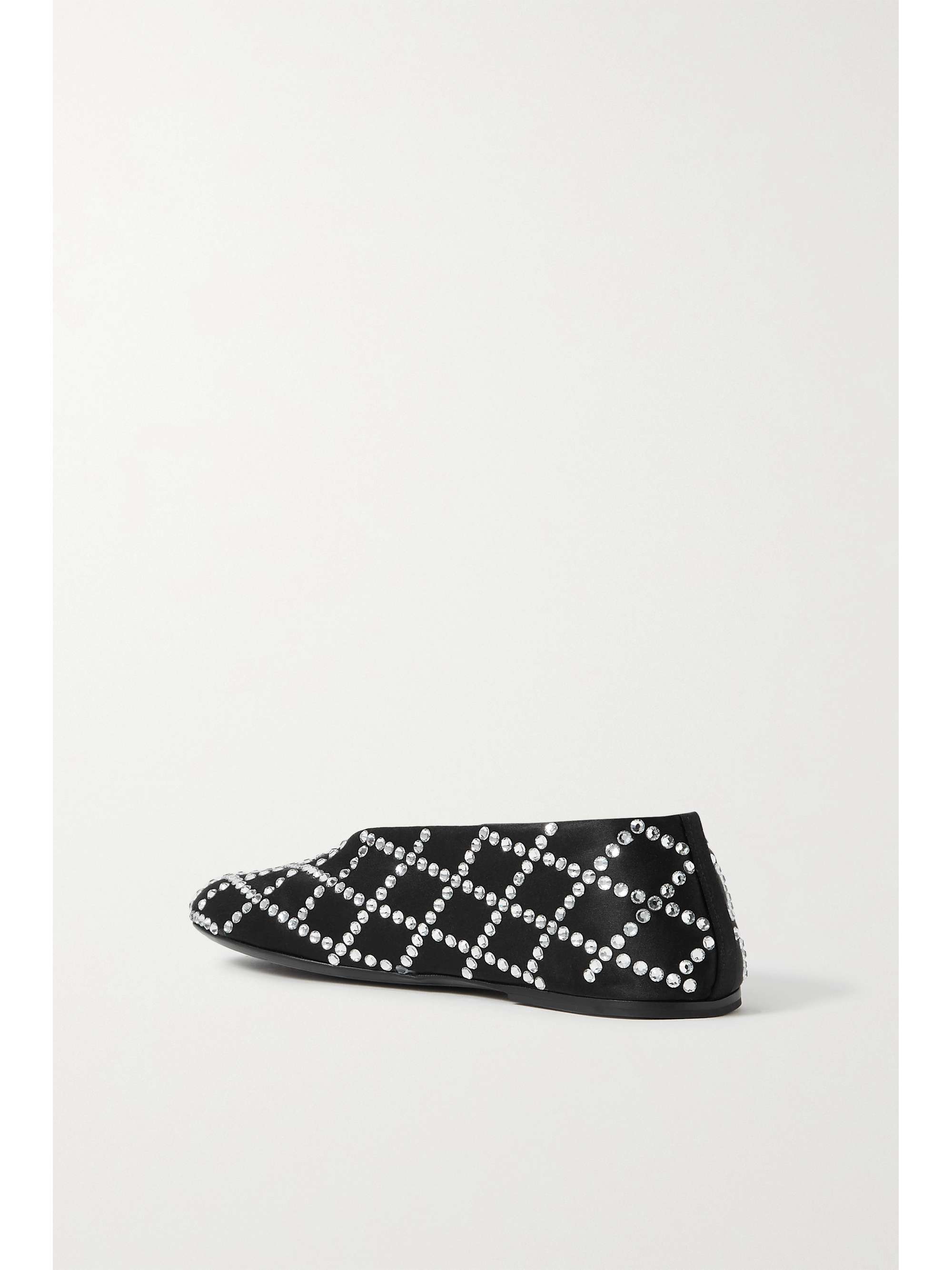KHAITE Marcy leather ballet flats