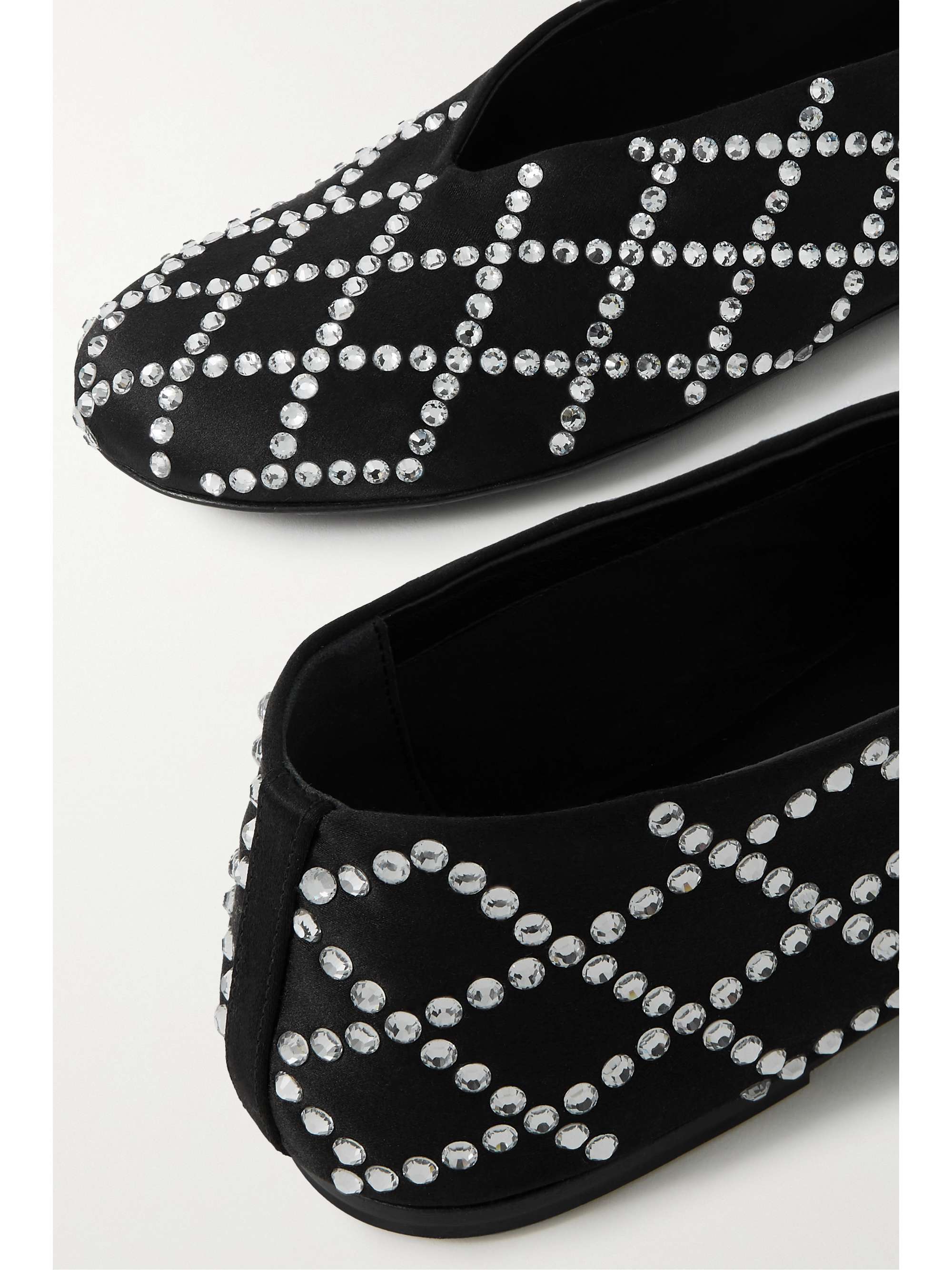 KHAITE Marcy leather ballet flats