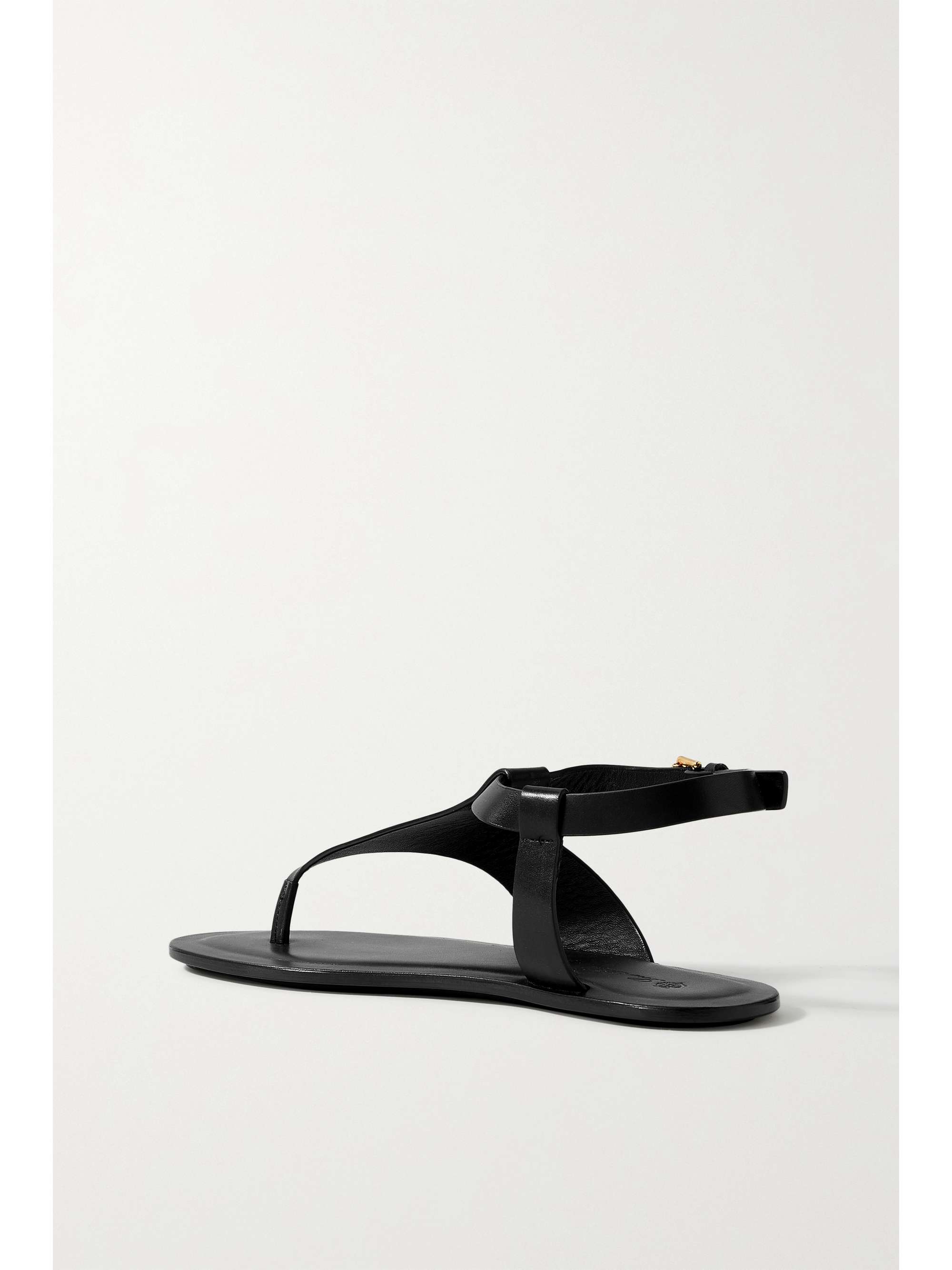 LORO PIANA Trani leather sandals | NET-A-PORTER