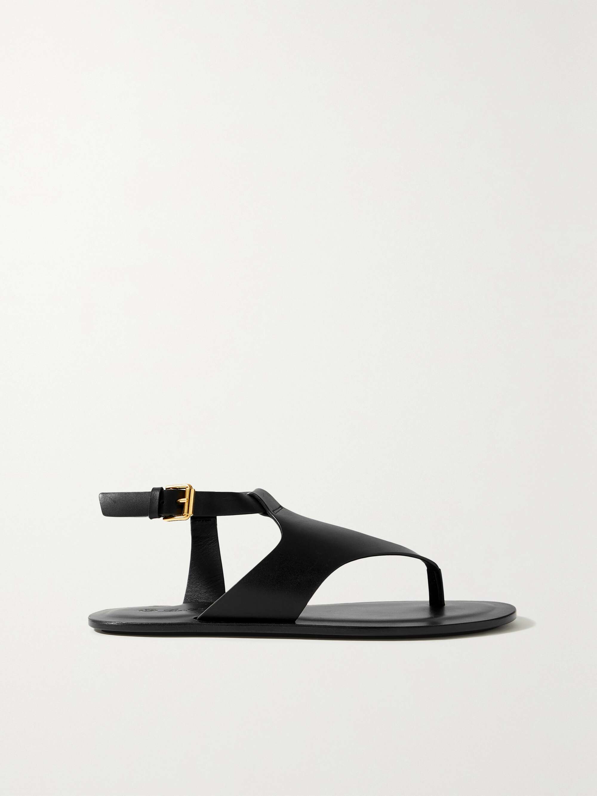 LORO PIANA Trani leather sandals | NET-A-PORTER