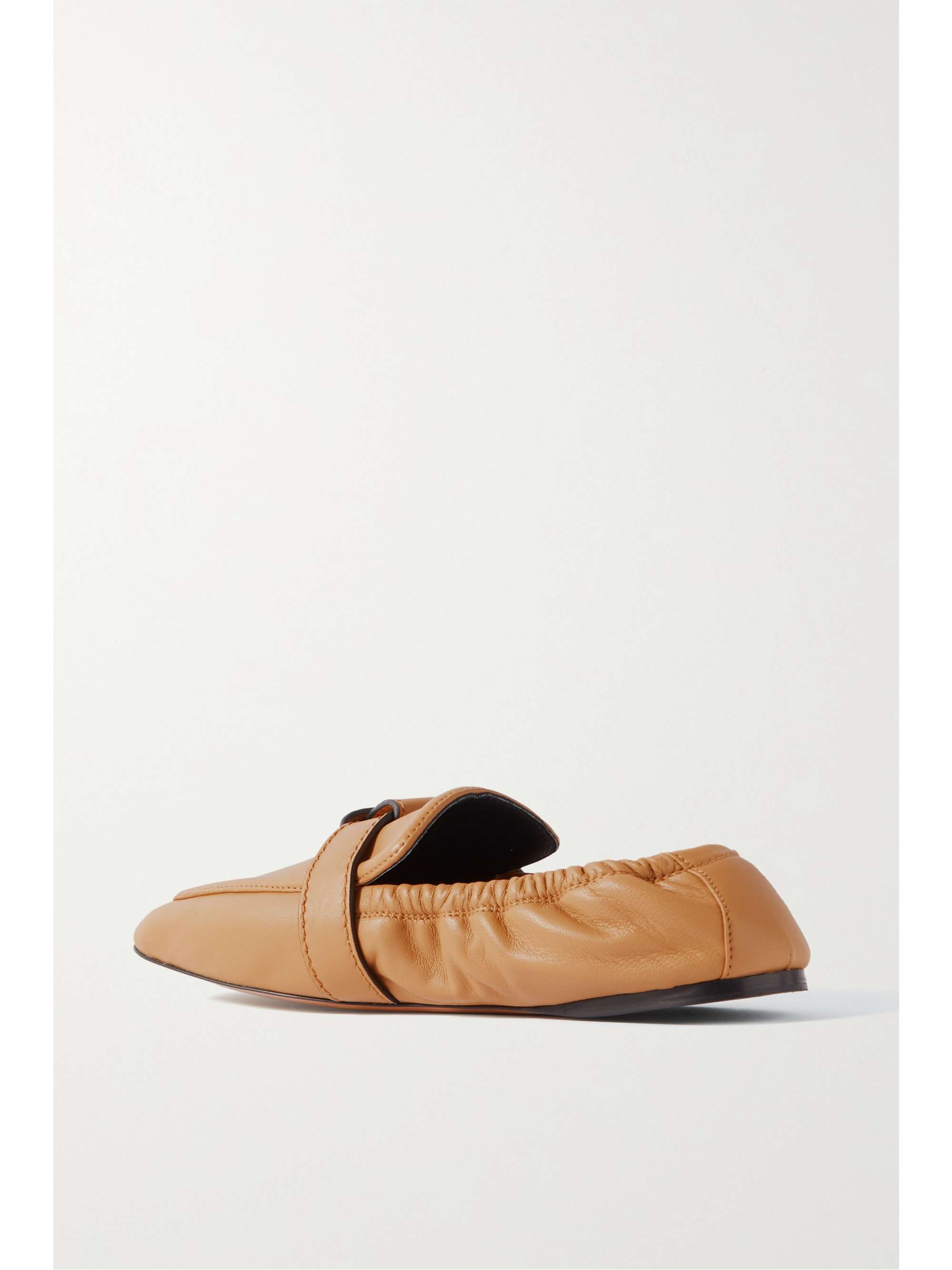 LOEWE Gate knotted leather loafers