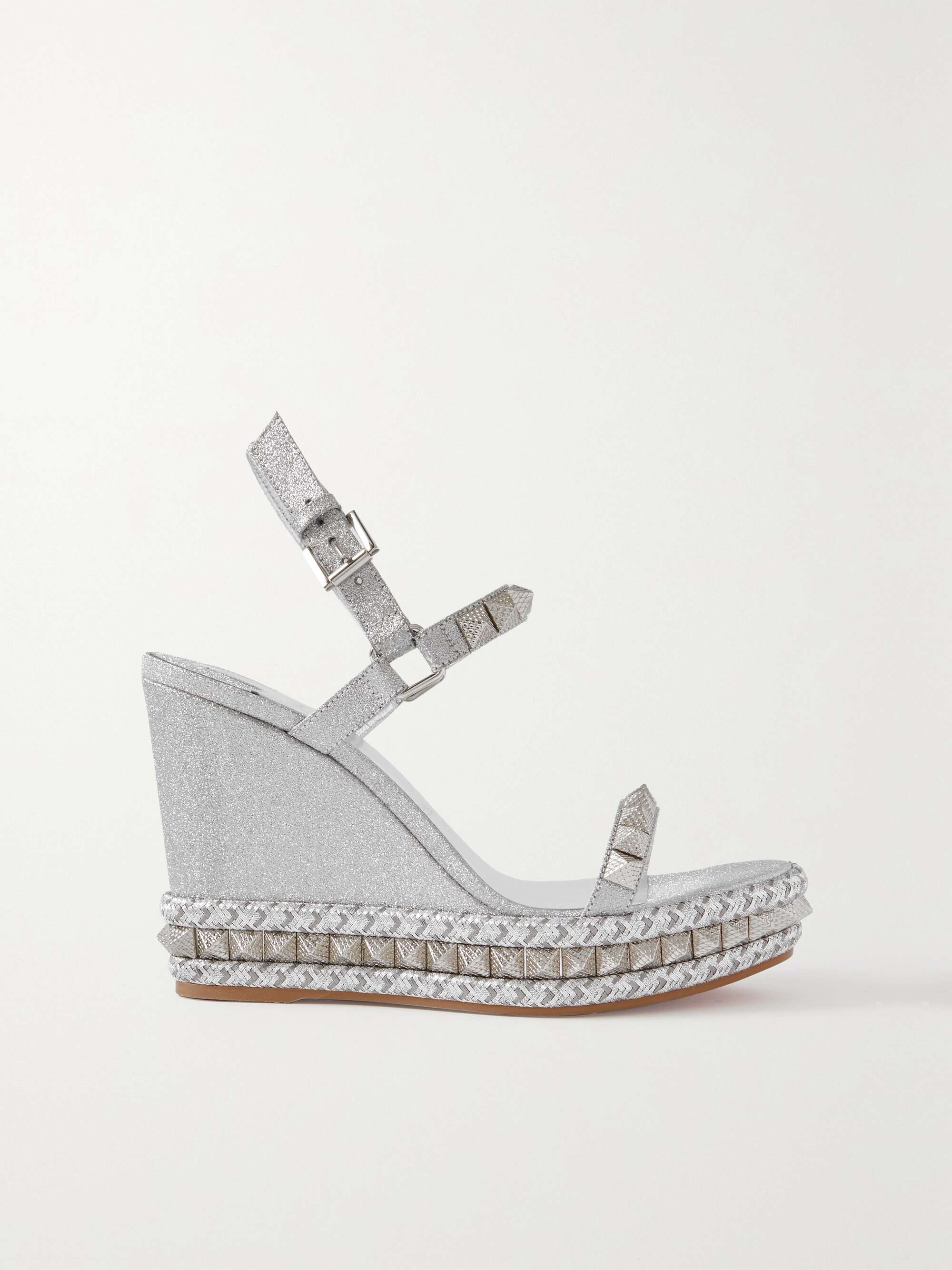 Silver Wedges Heels