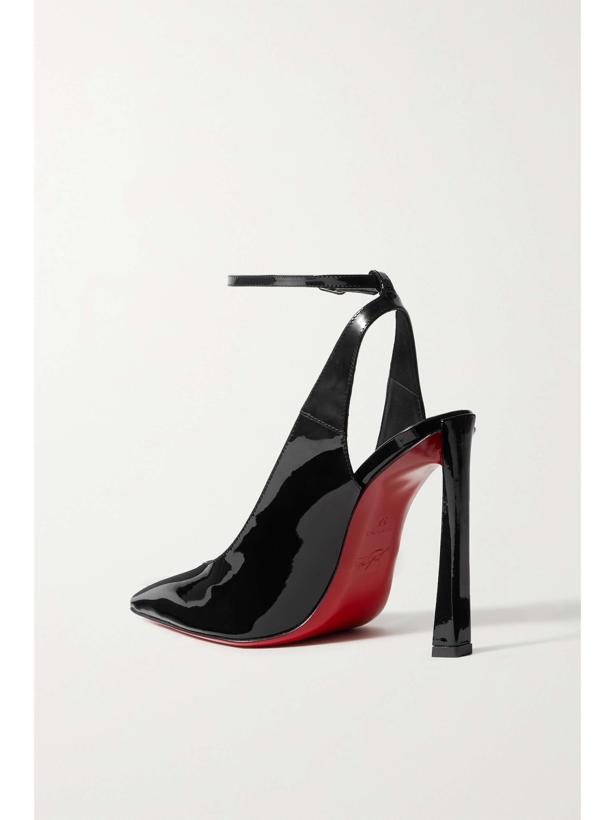 CHRISTIAN LOUBOUTIN Condora Sling 100 patent-leather pumps