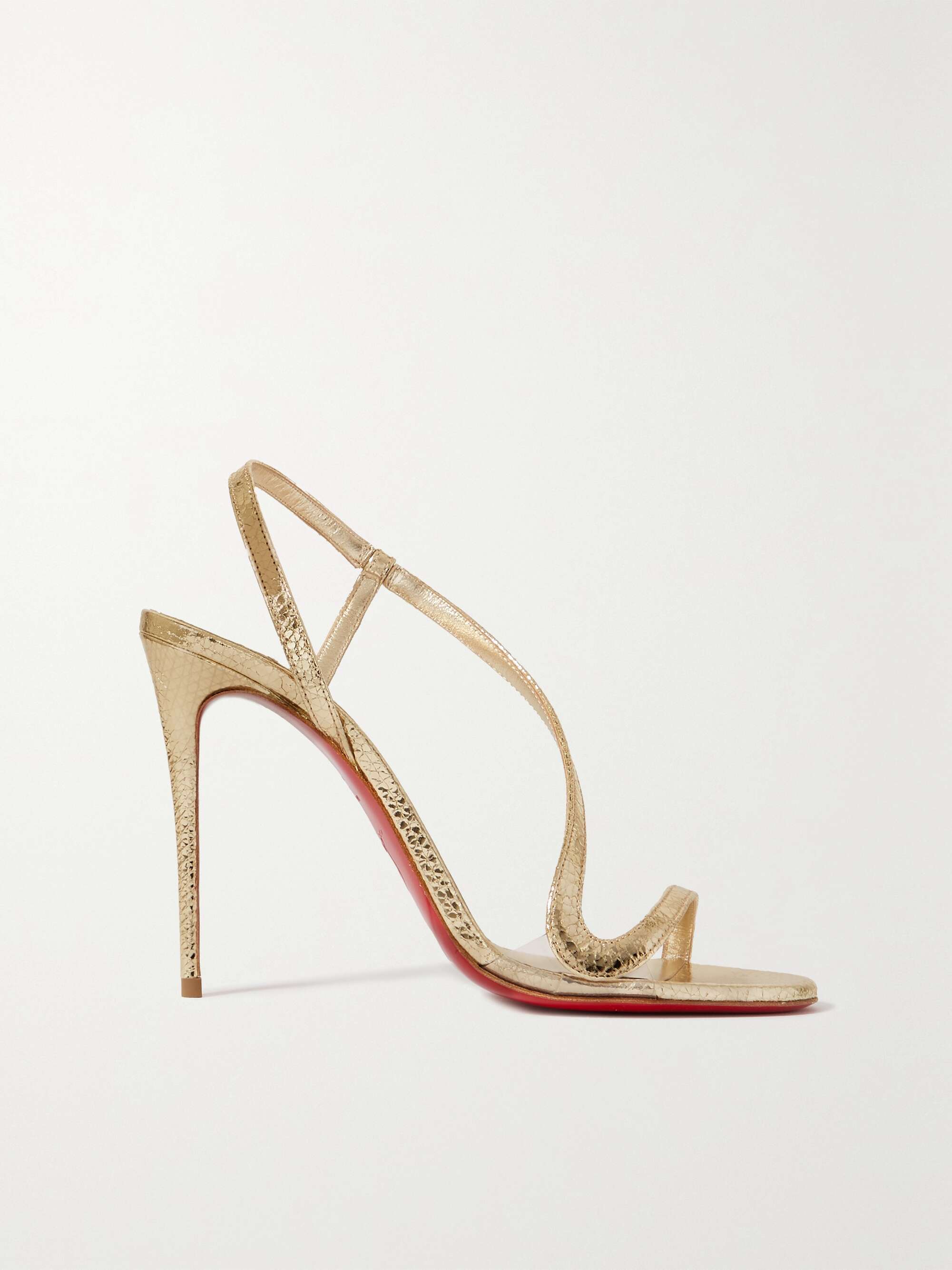 Christian Louboutin Rosalie 100 Leather Sandals