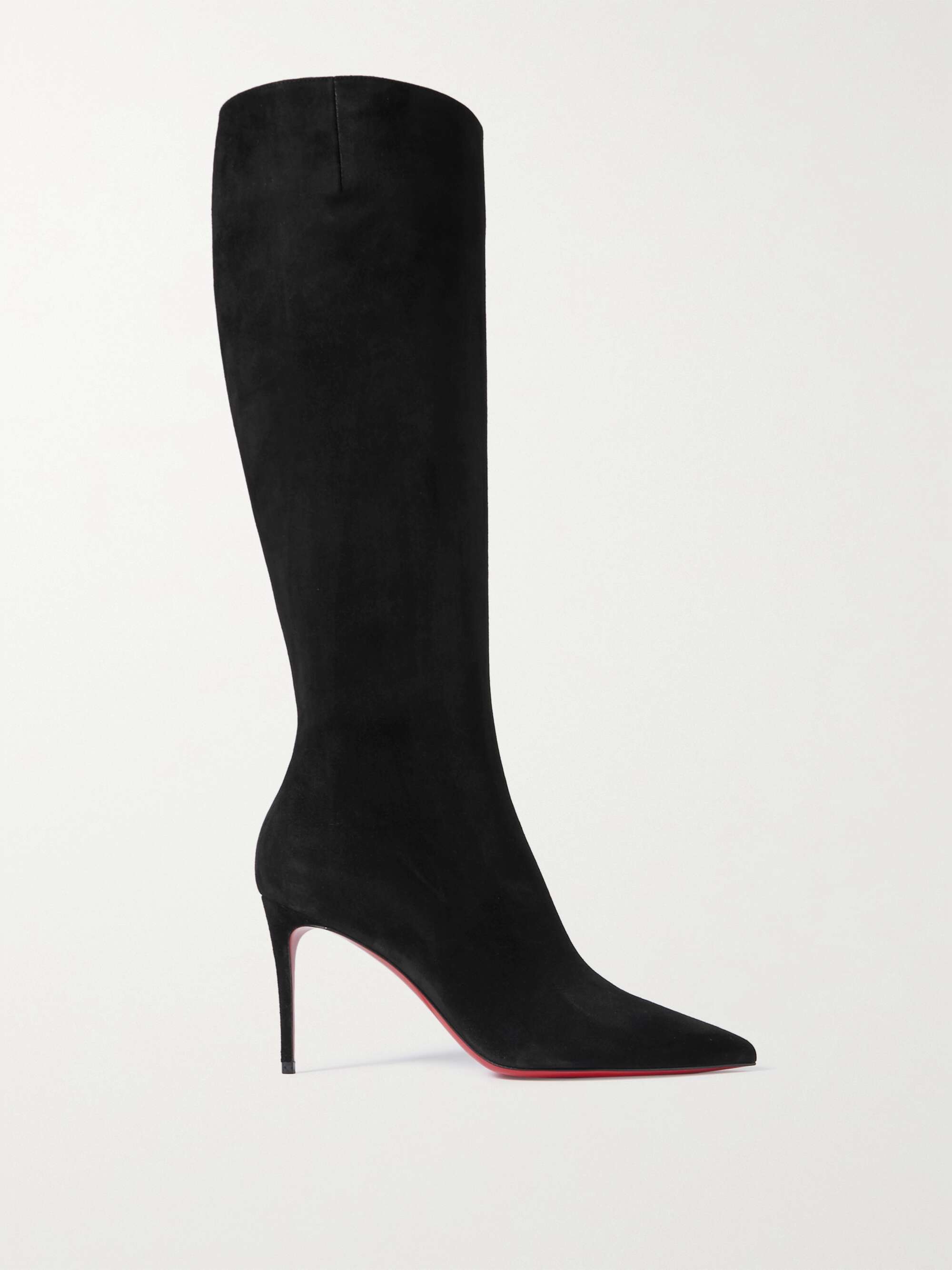 CHRISTIAN LOUBOUTIN Kate Botta 85 suede knee boots